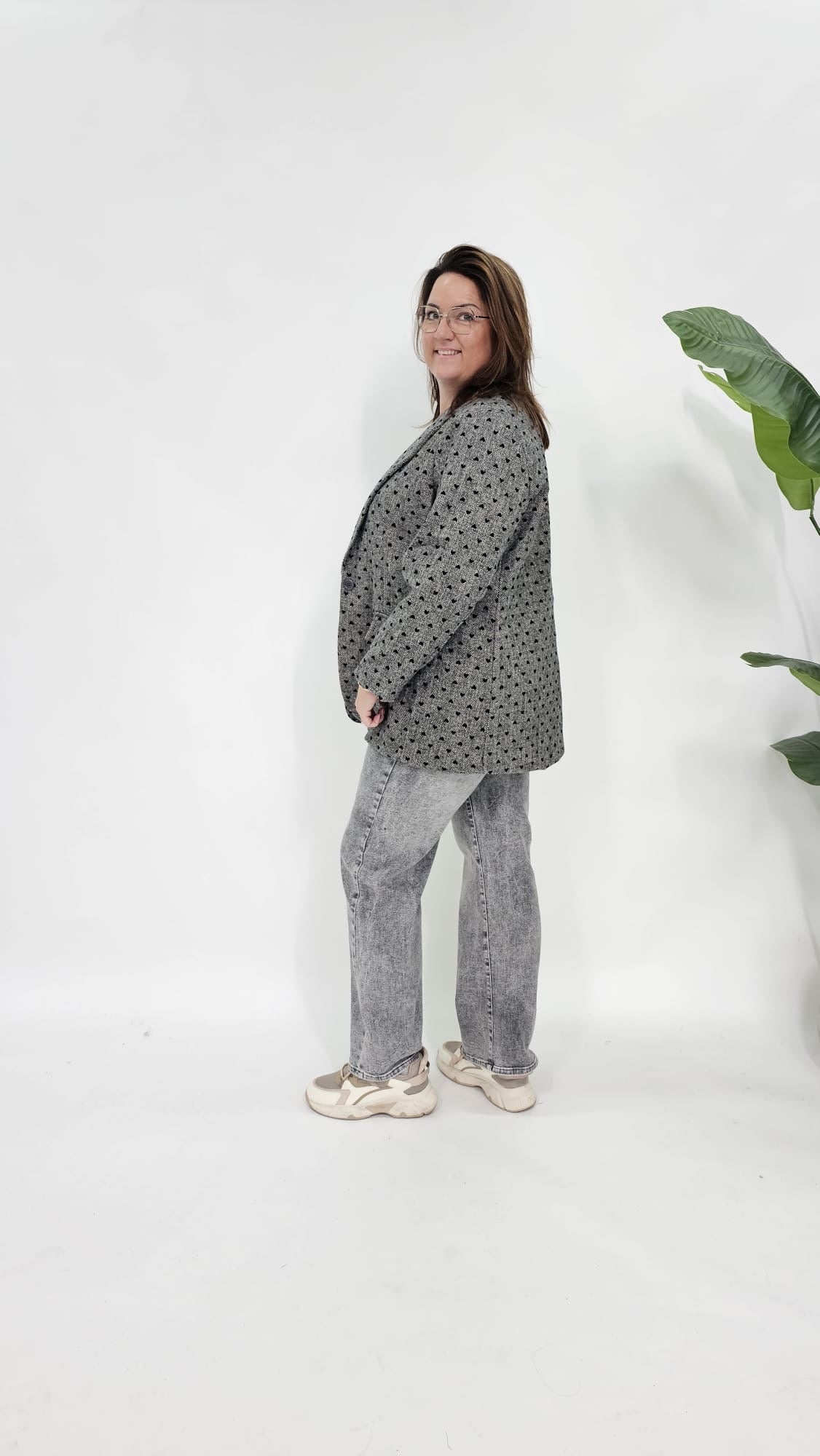 HARTJES VISGRAAT BLAZER ZWART