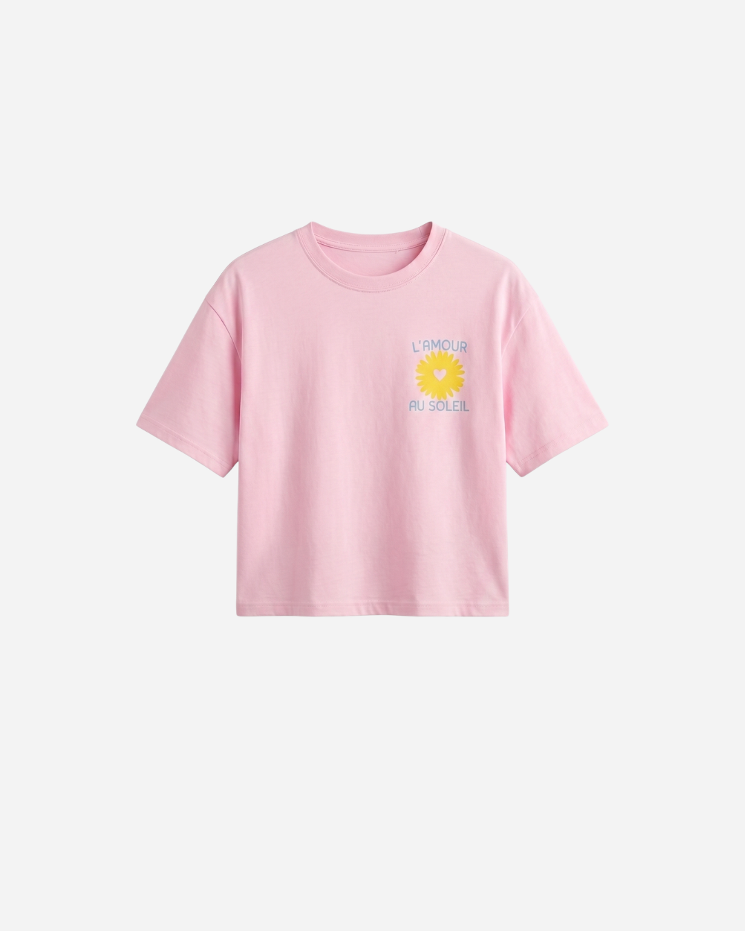 L'AMOUR AU SOLEIL T-SHIRT ROZE
