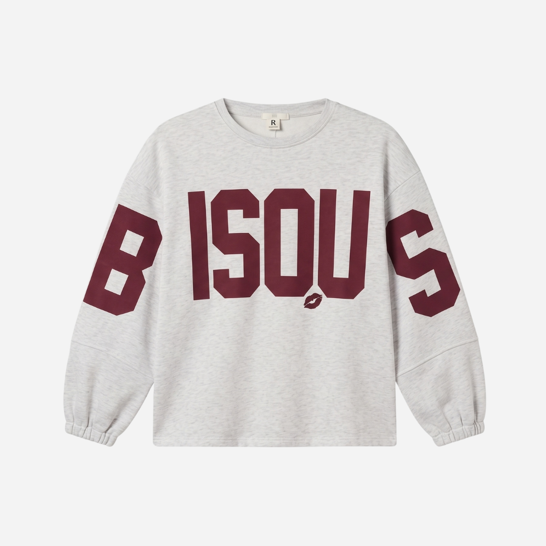 BISOUS SWEATER GRIJS