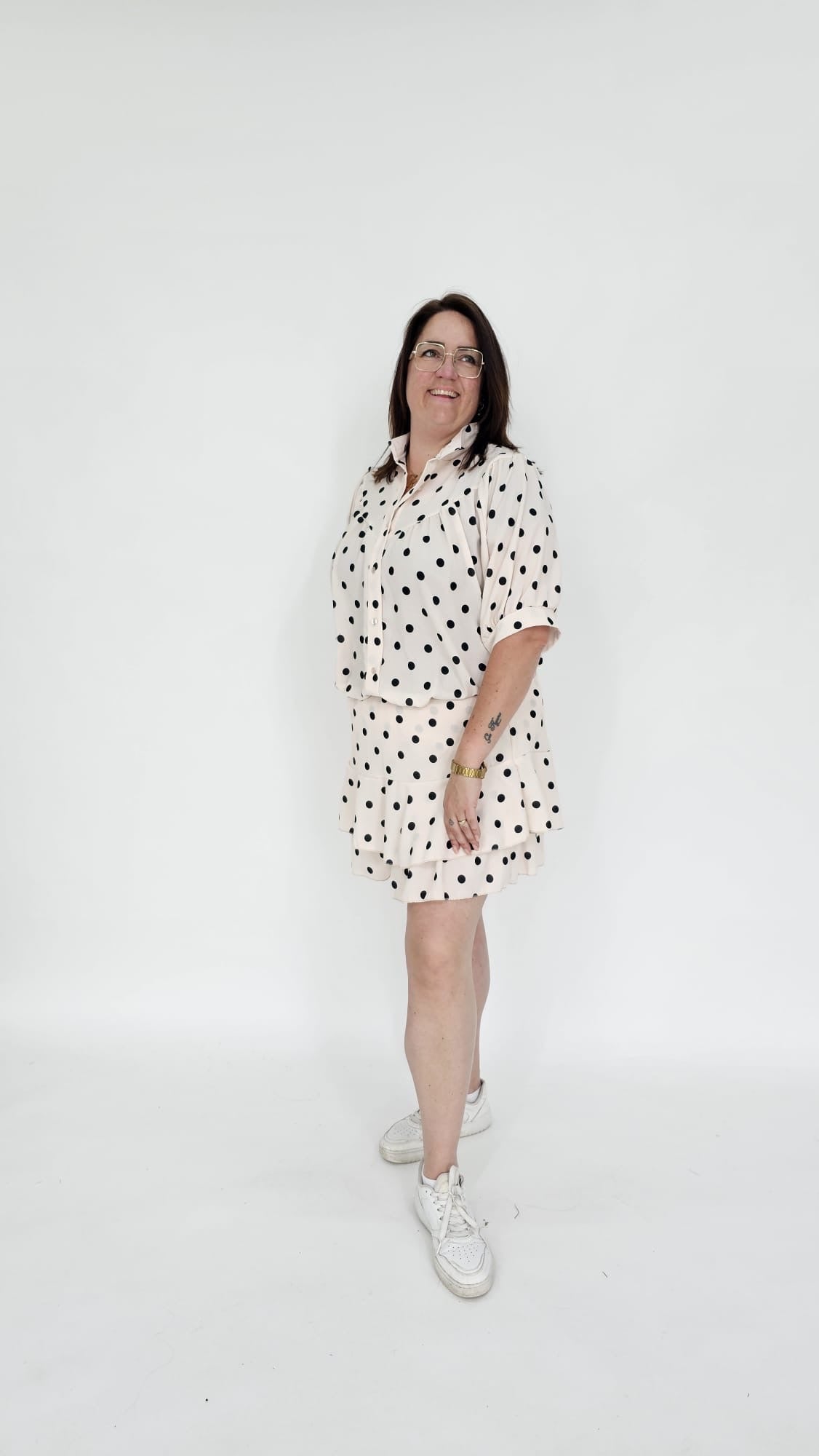 DOTS LISA BLOUSE - 2074
