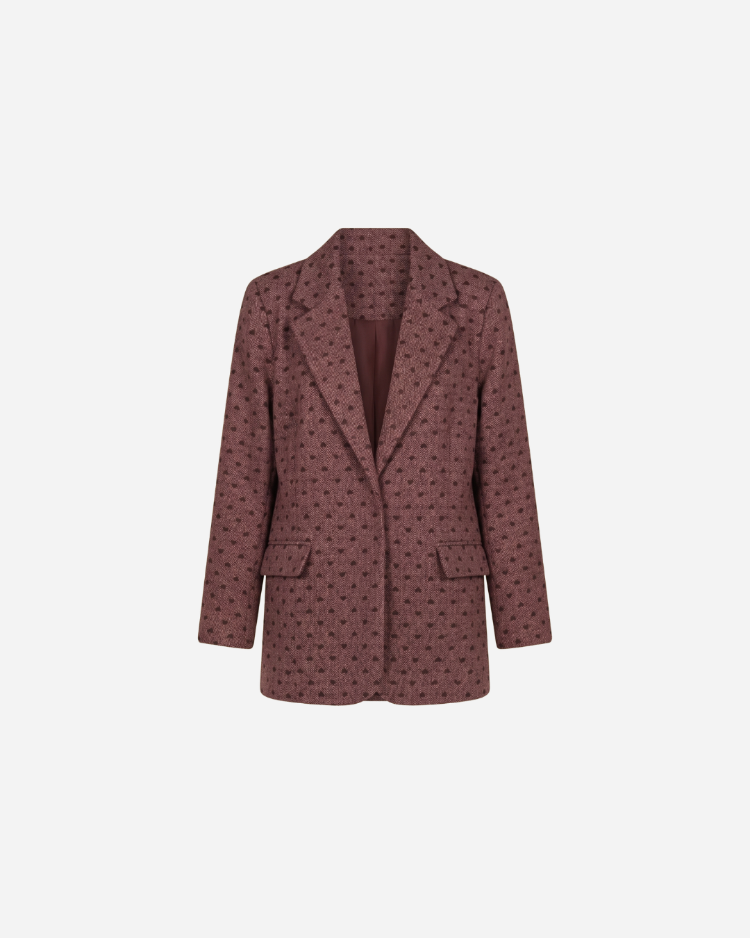 HARTJES VISGRAAT BLAZER BURGUNDY