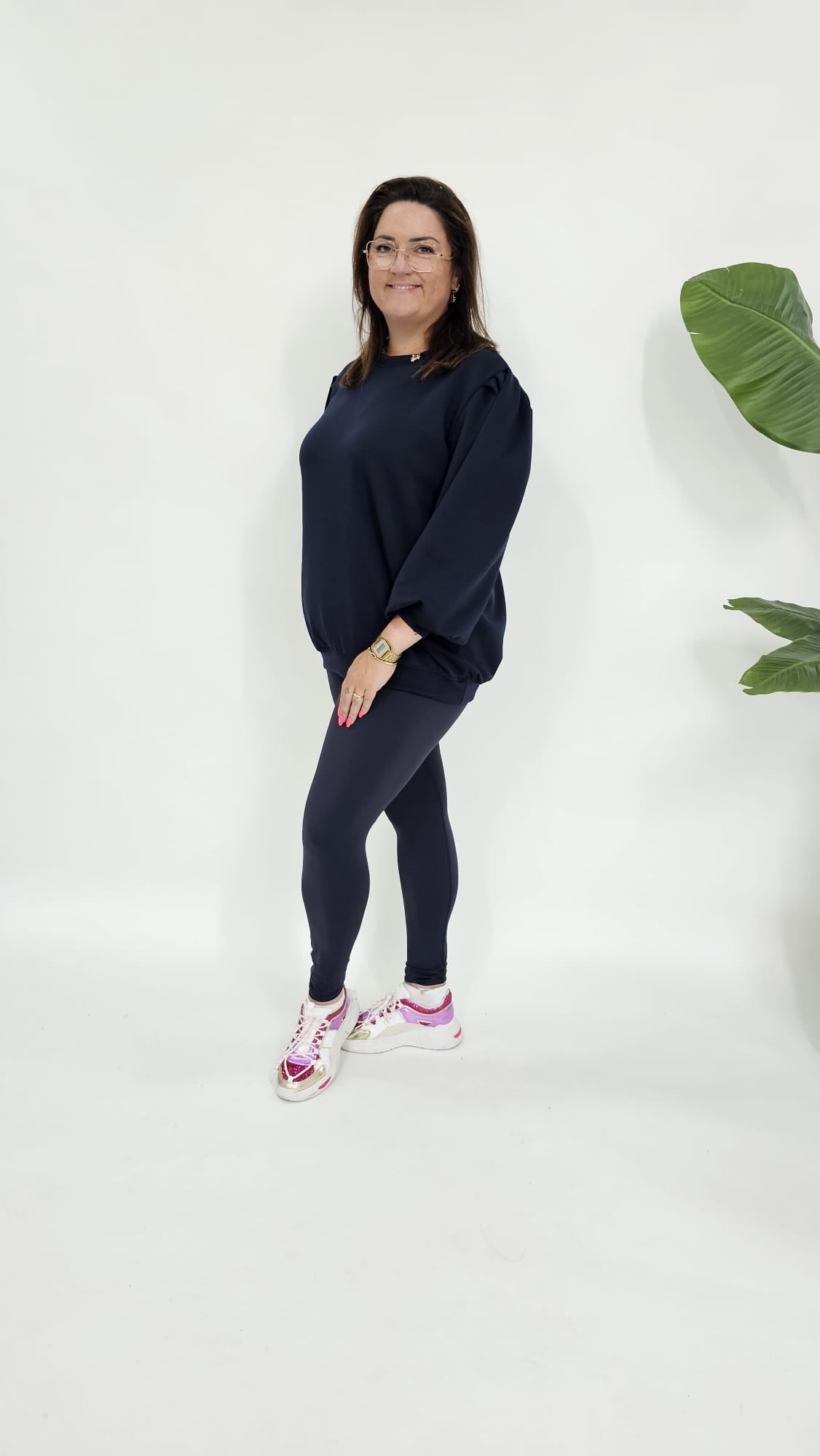 BASIC SWEATER MET POFMOUW MARINE