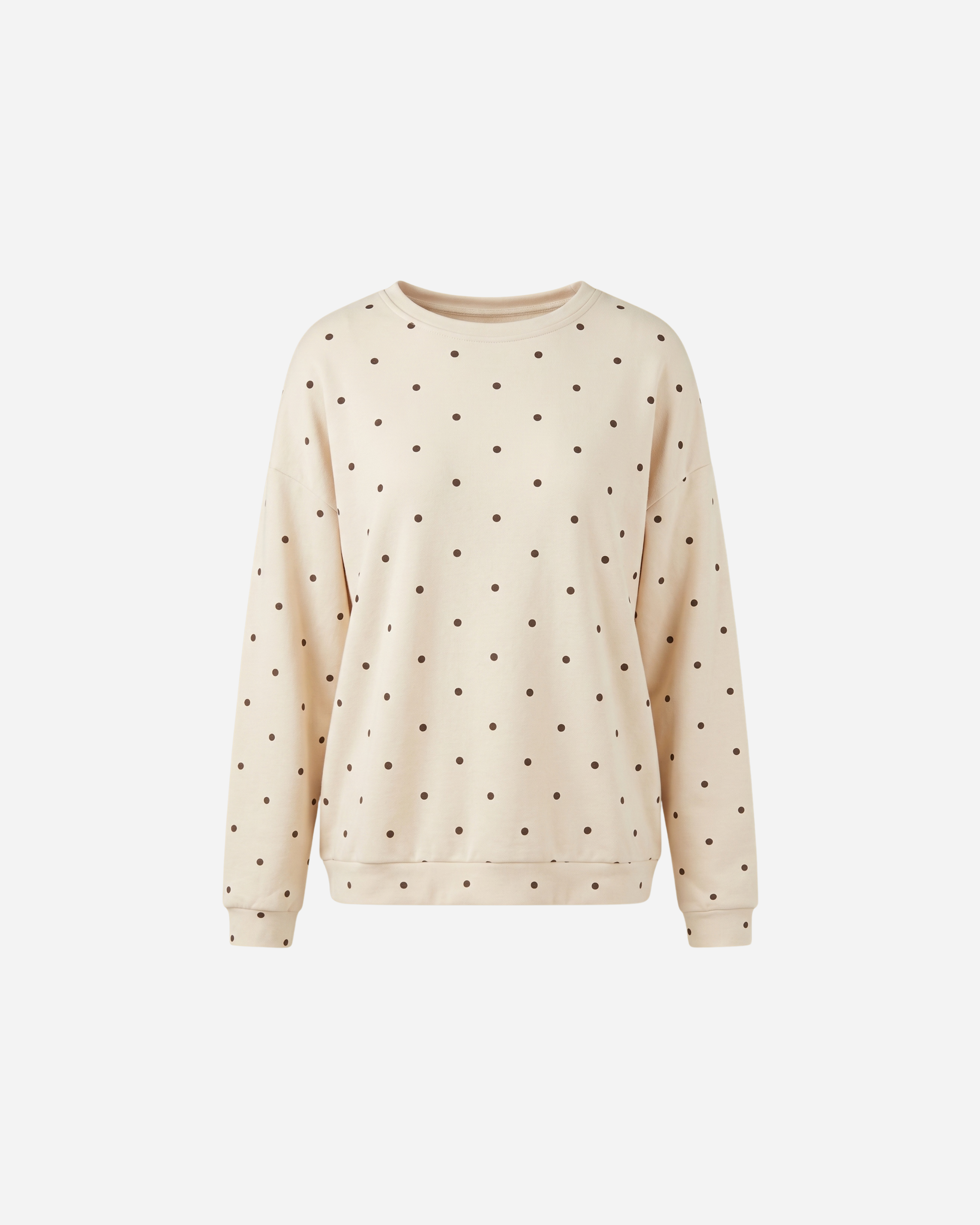 BISOUS DOTS SWEATER BEIGE