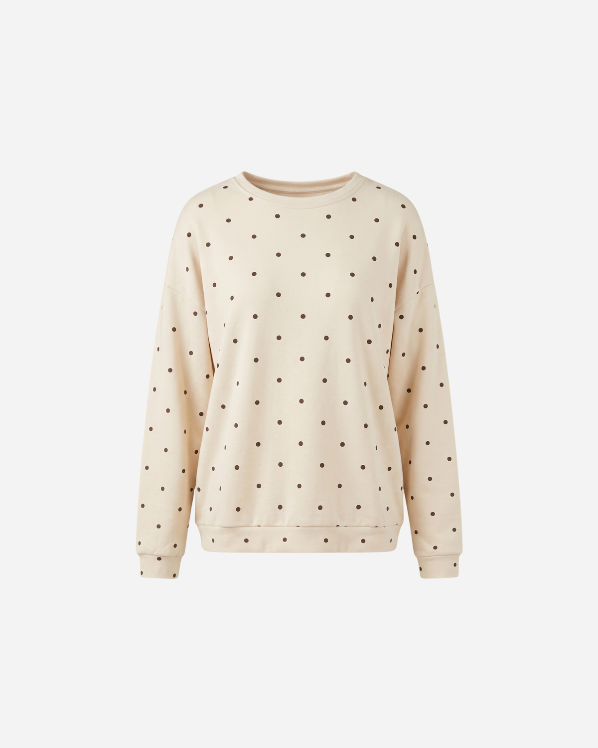 BISOUS DOTS SWEATER BEIGE