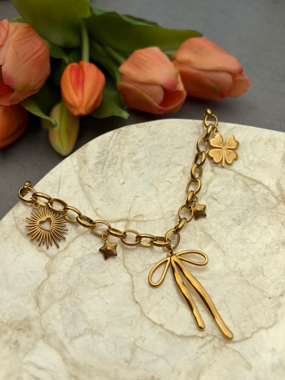 NORA ARMBAND - GOLD