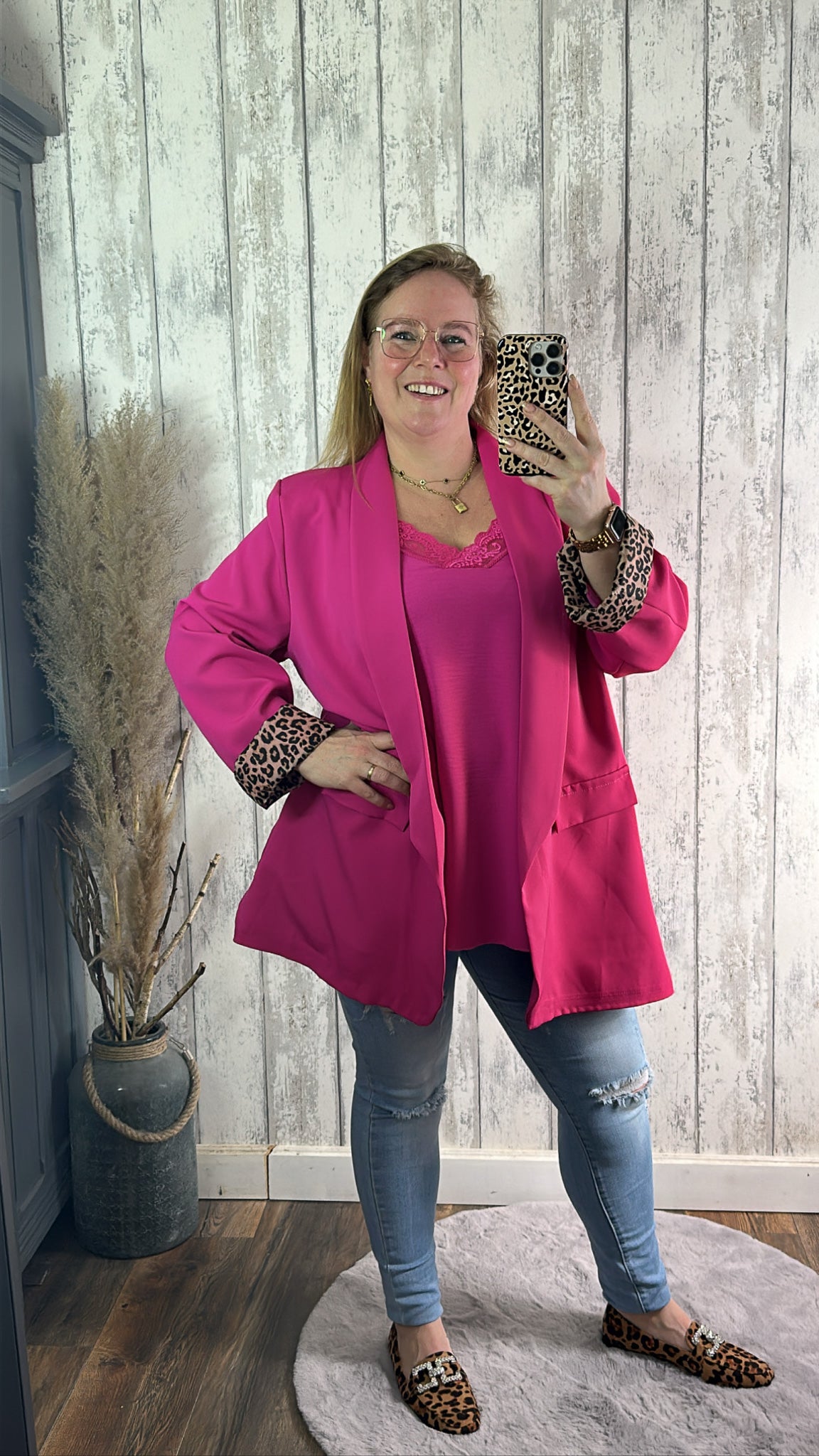 ESSIE TOP MIT SPITZE - 1288