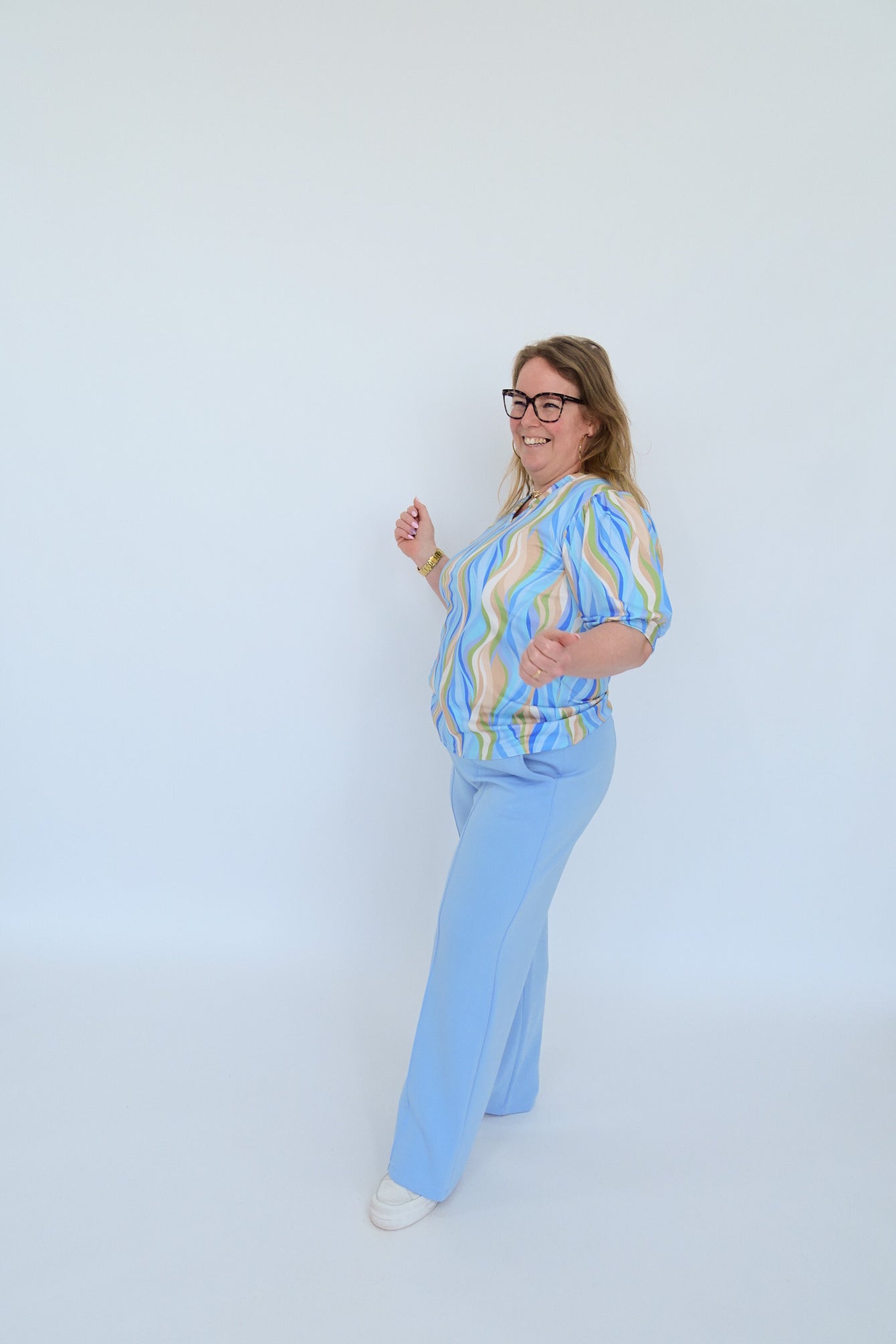 TRAVEL PRINT TOP - 1980