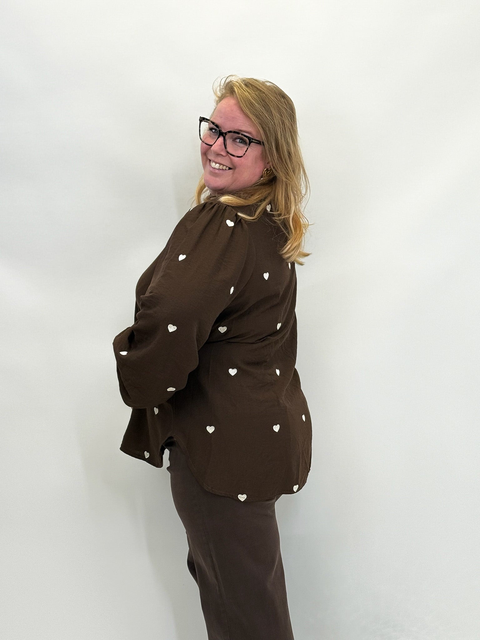 HARTJES VISCOSE BLOUSE  - 1864