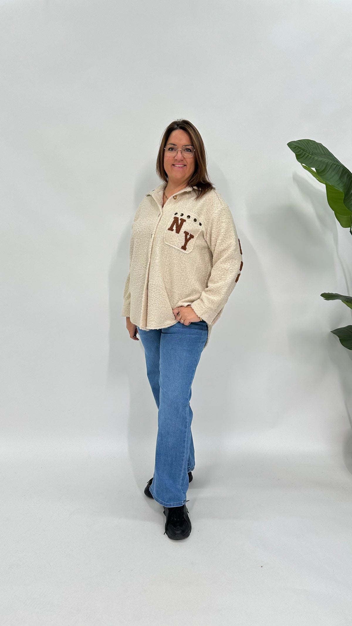 NEW YORK BOUCLE JAS BEIGE