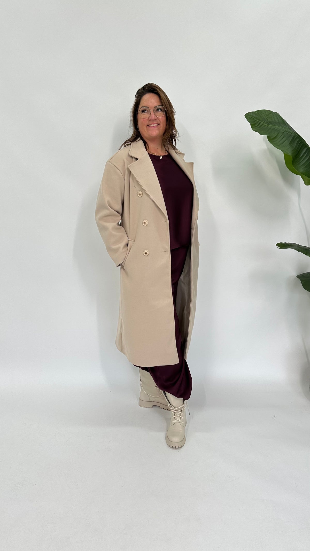 LINNIES TRENCHCOAT TAUPE