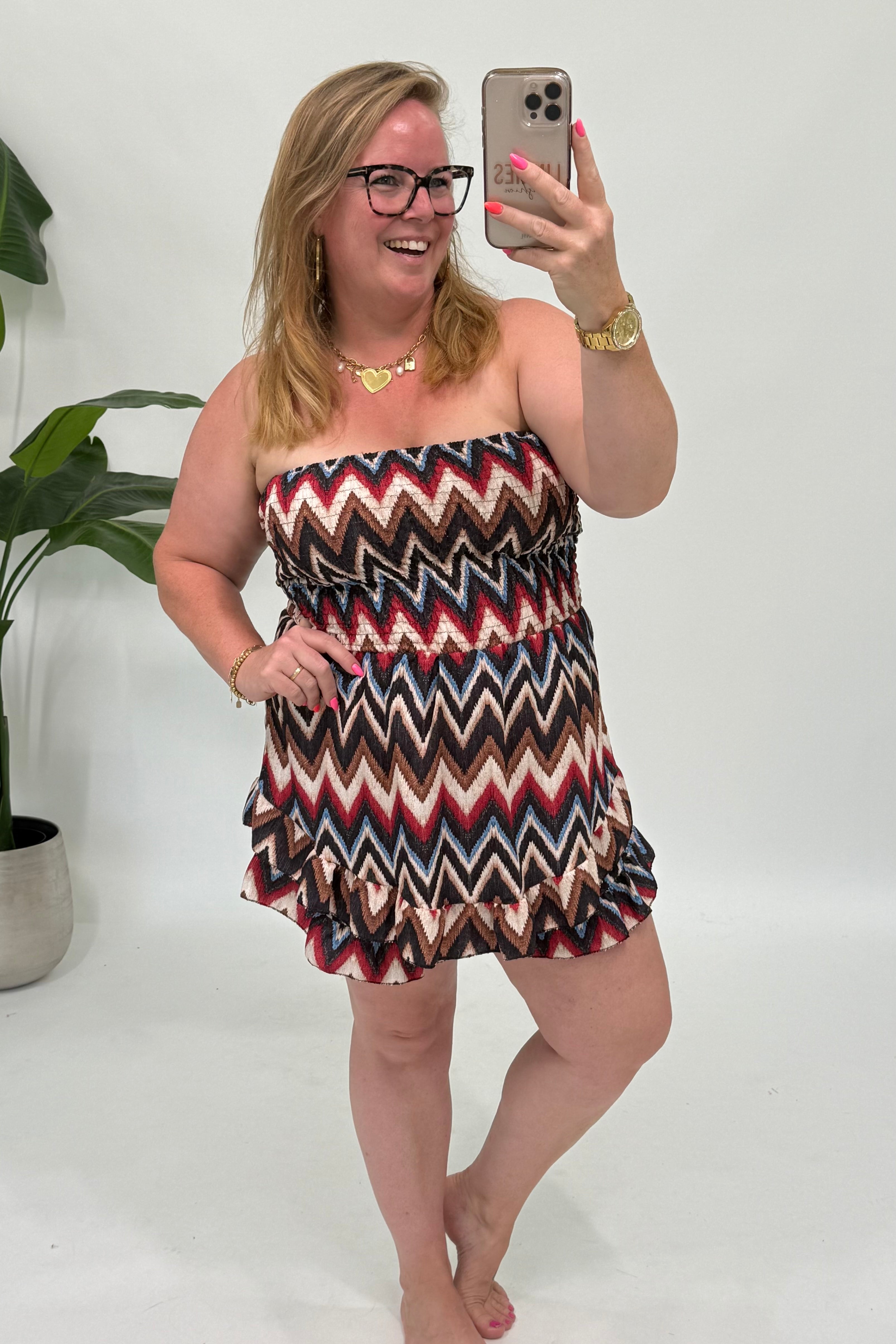 ZIGZAG PLAYSUIT - 2117