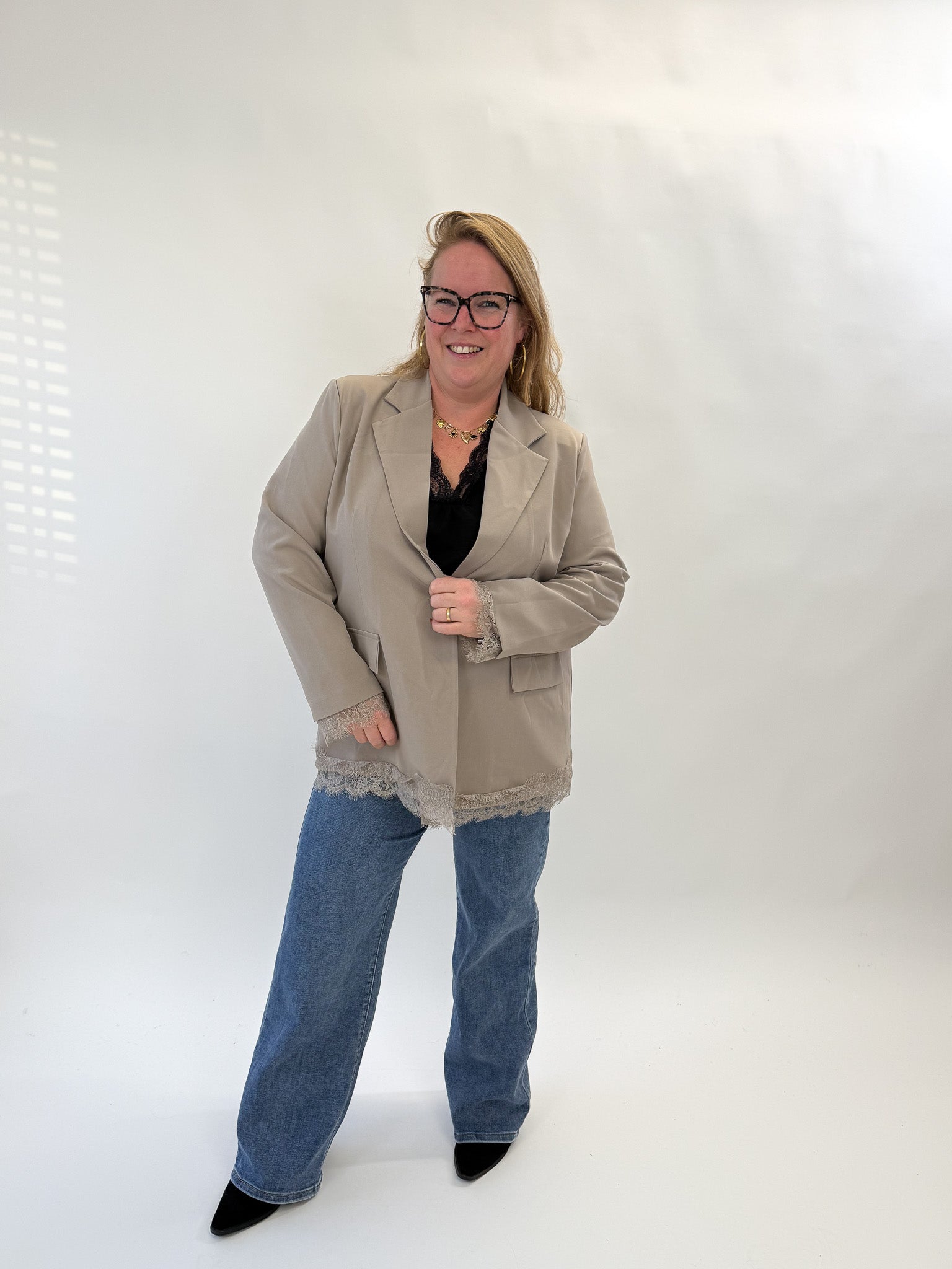 BLAZER MET KANT - 1871