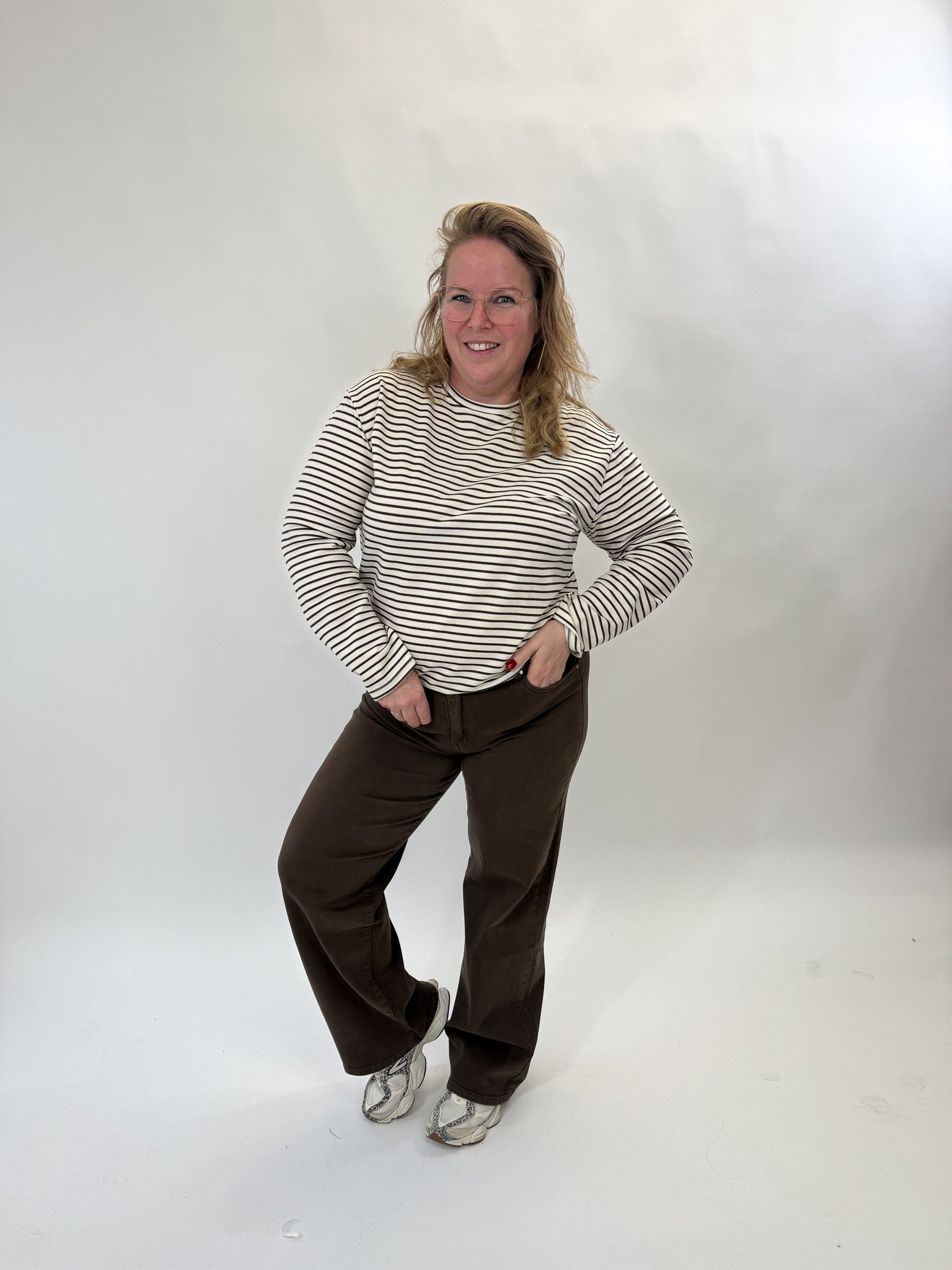 BASIC LONG SLEEVE STREEP - 1878