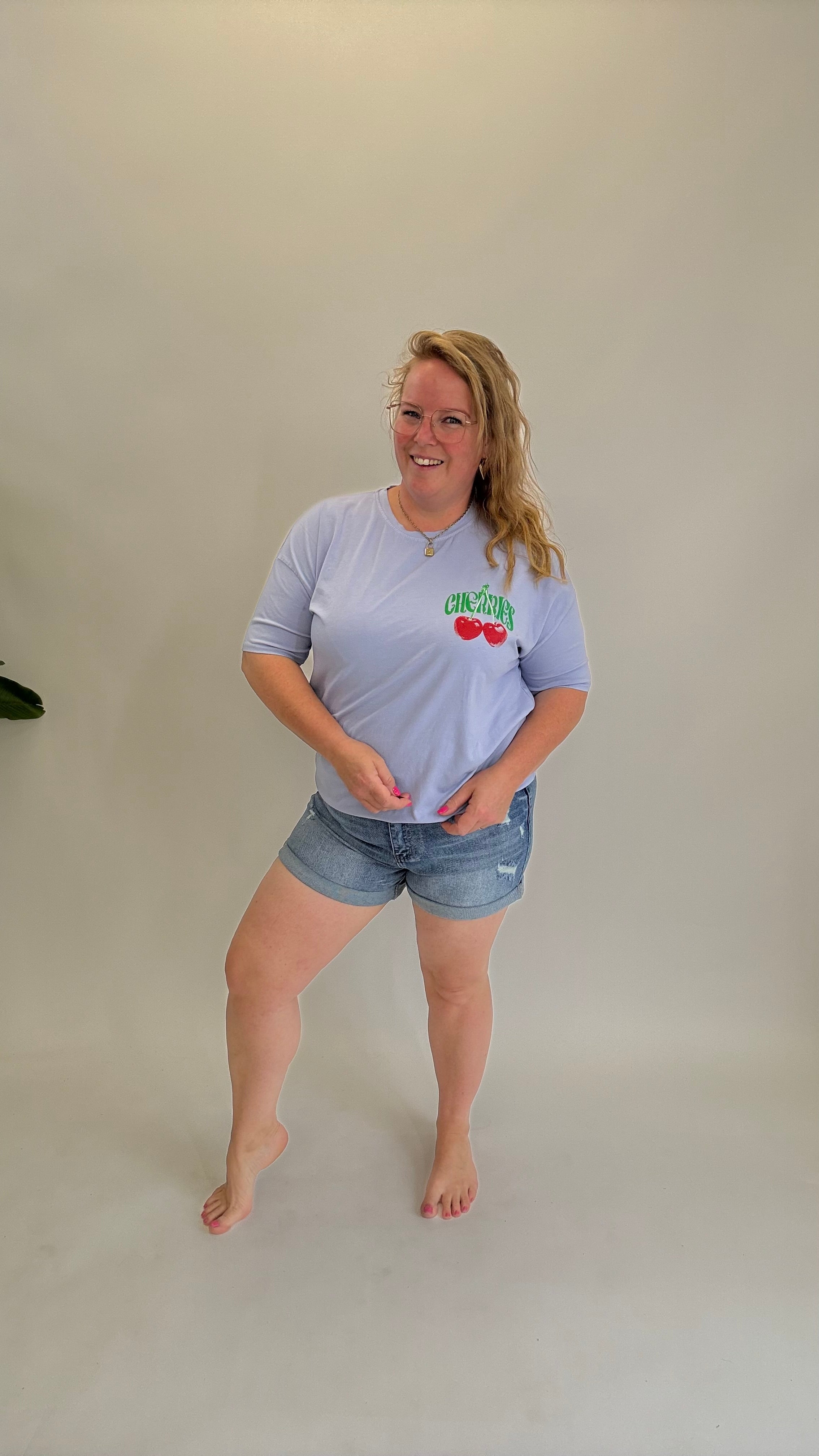 CHERRY T-SHIRT LINNIES - 1599