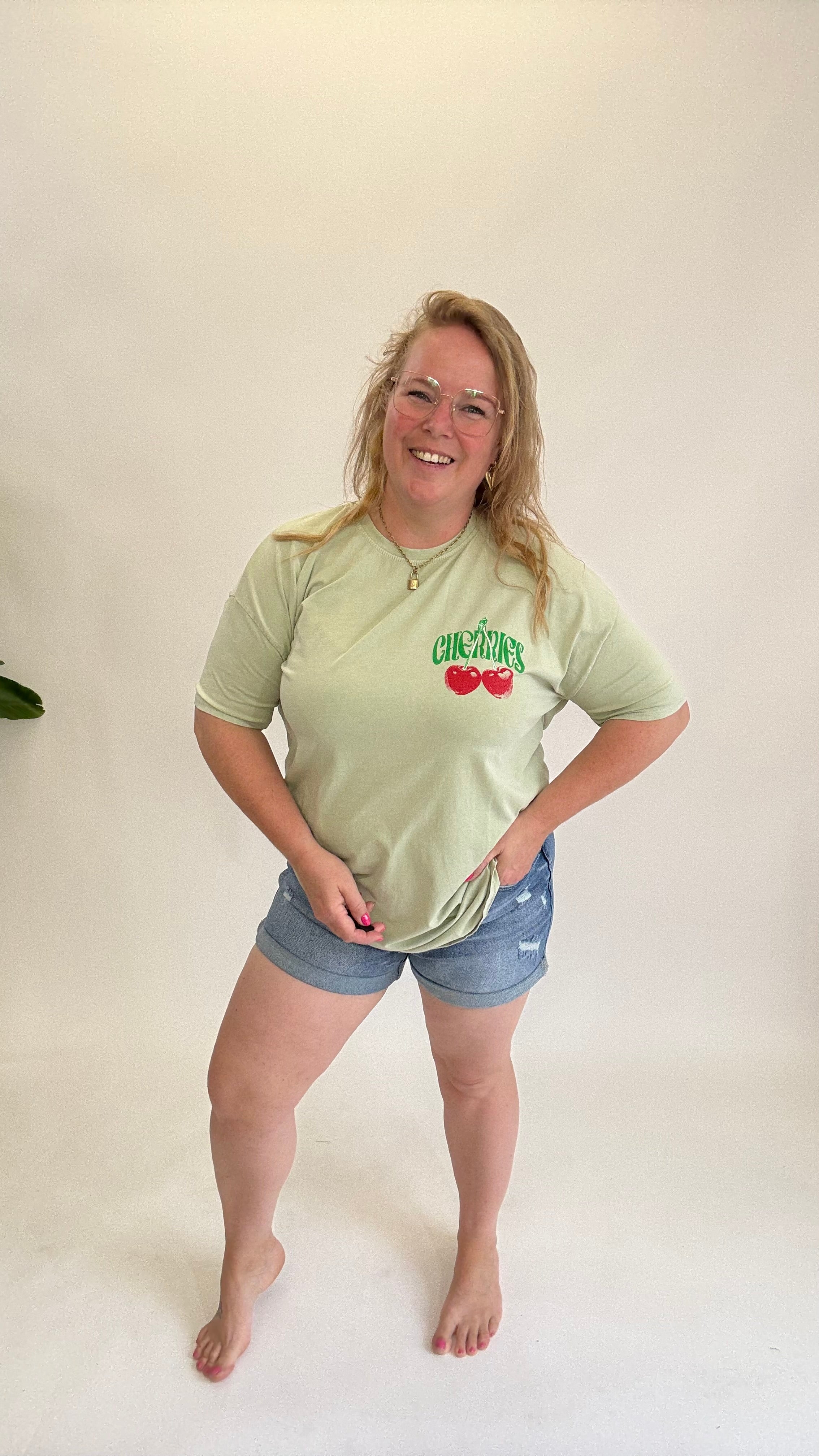 CHERRY T-SHIRT LINNIES - 1599
