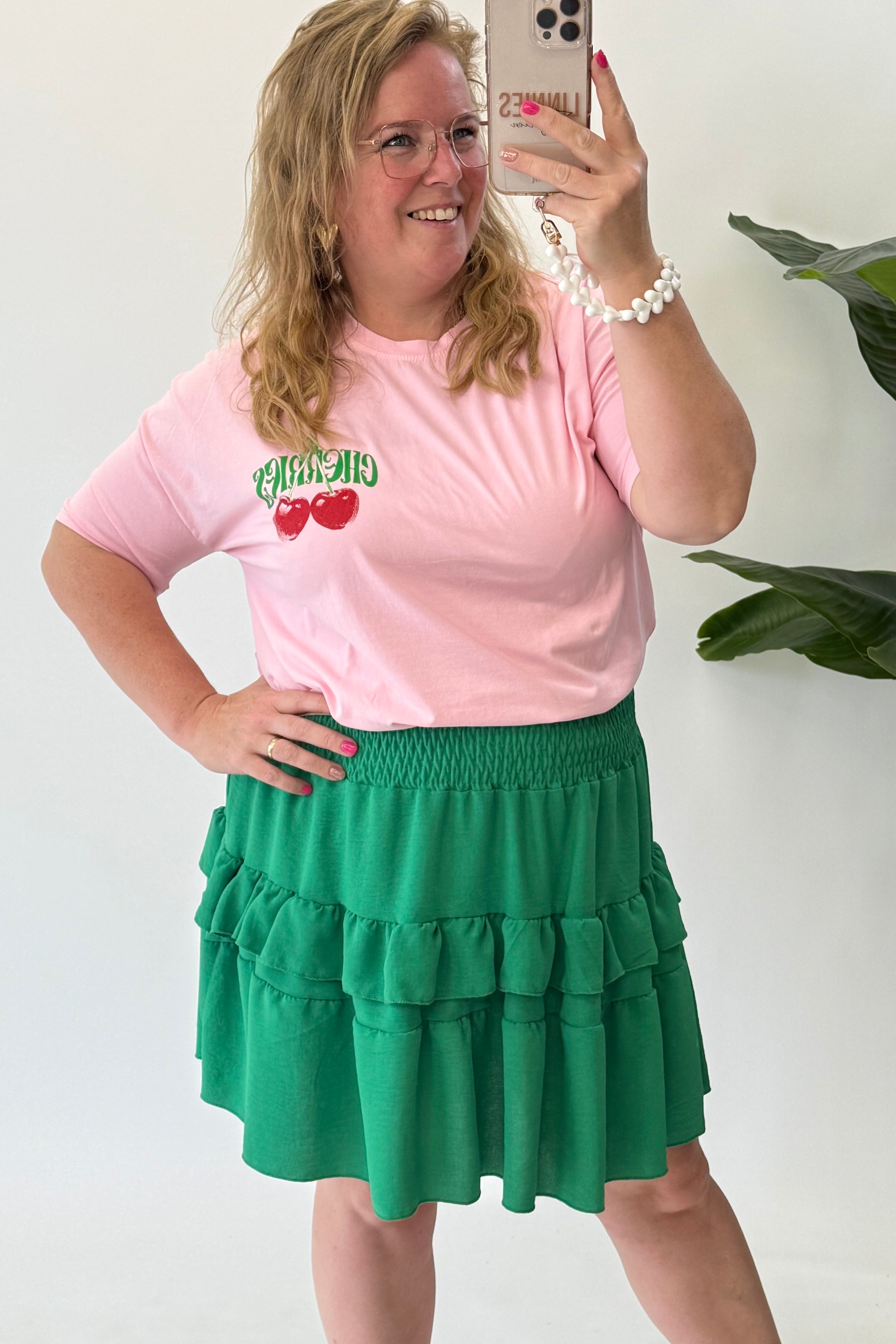 CHERRY T-SHIRT LINNIES - 1599