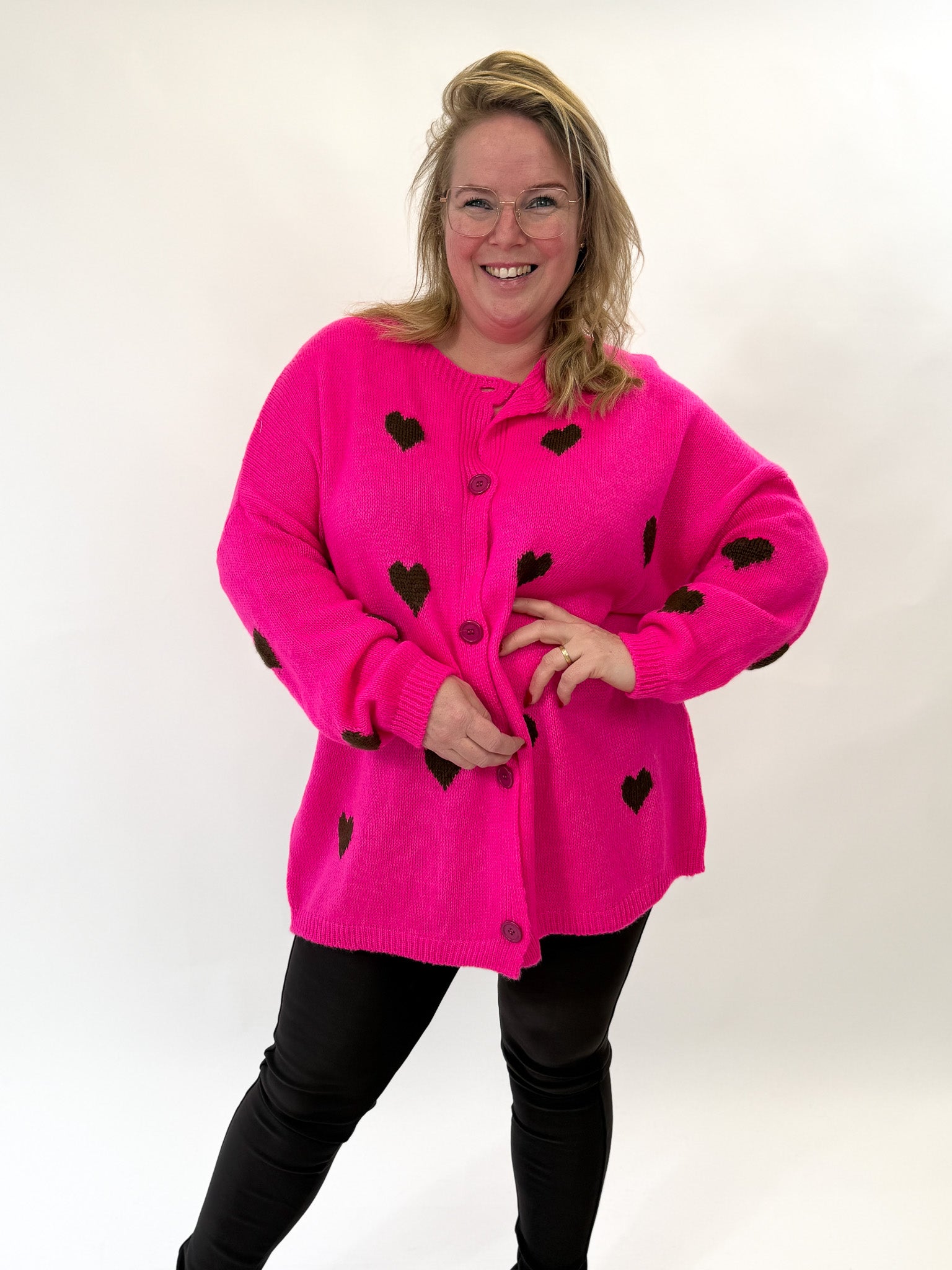 BO DENIM WESTE (38 BIS 50) - SCHWARZ