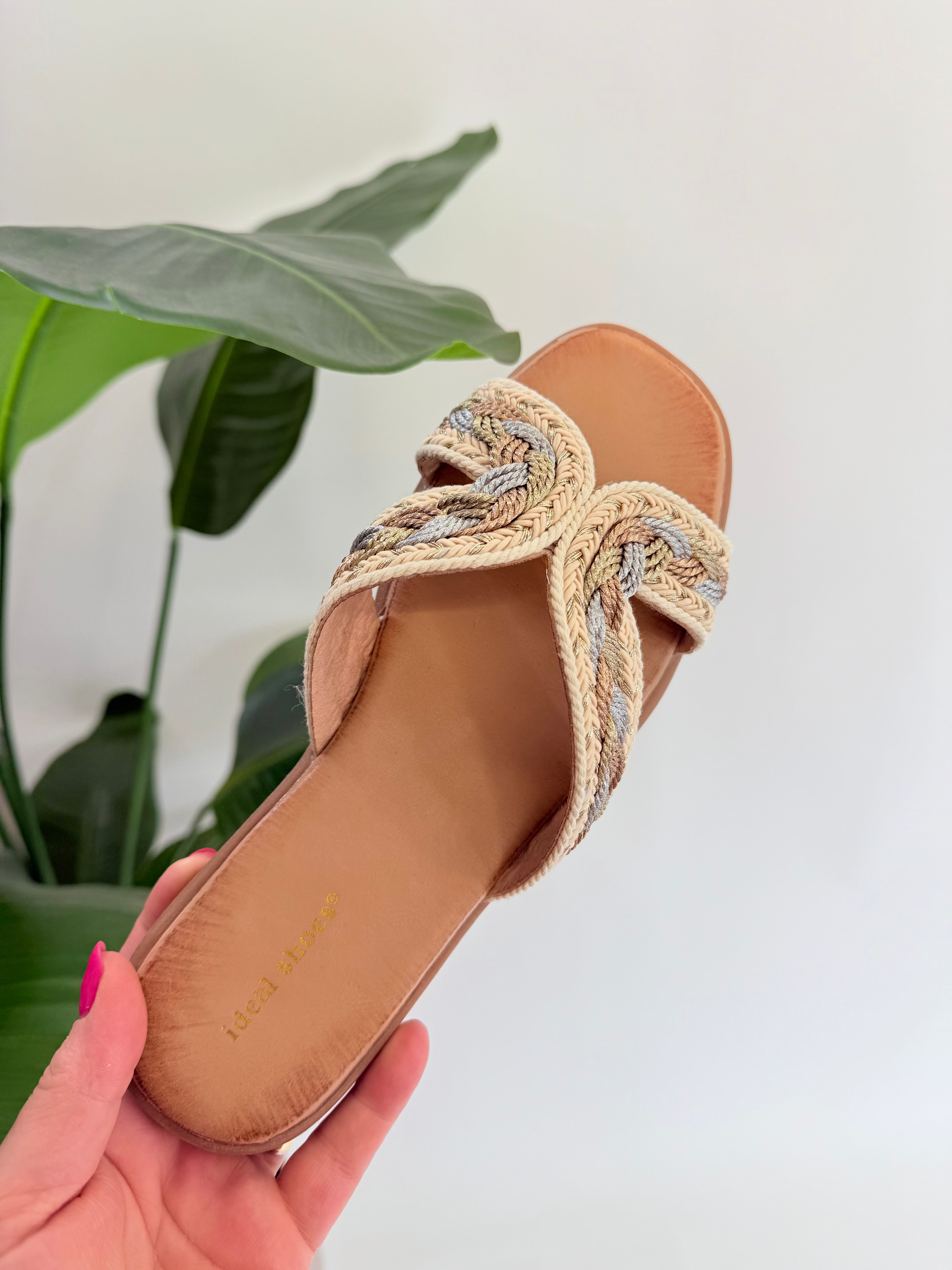 CELINA SLIPPER - BEIGE 68-367