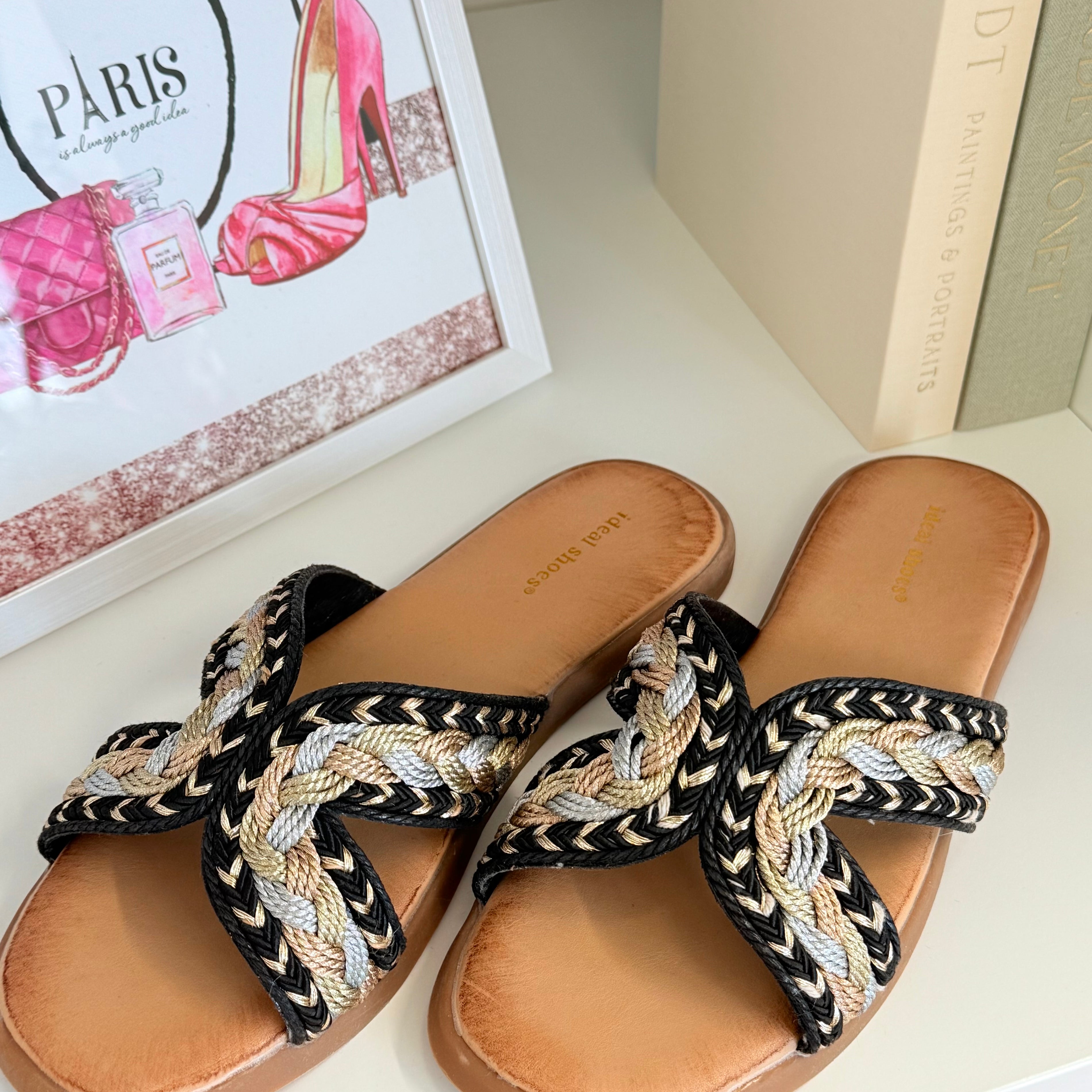 CELINA SLIPPER - BEIGE 68-367