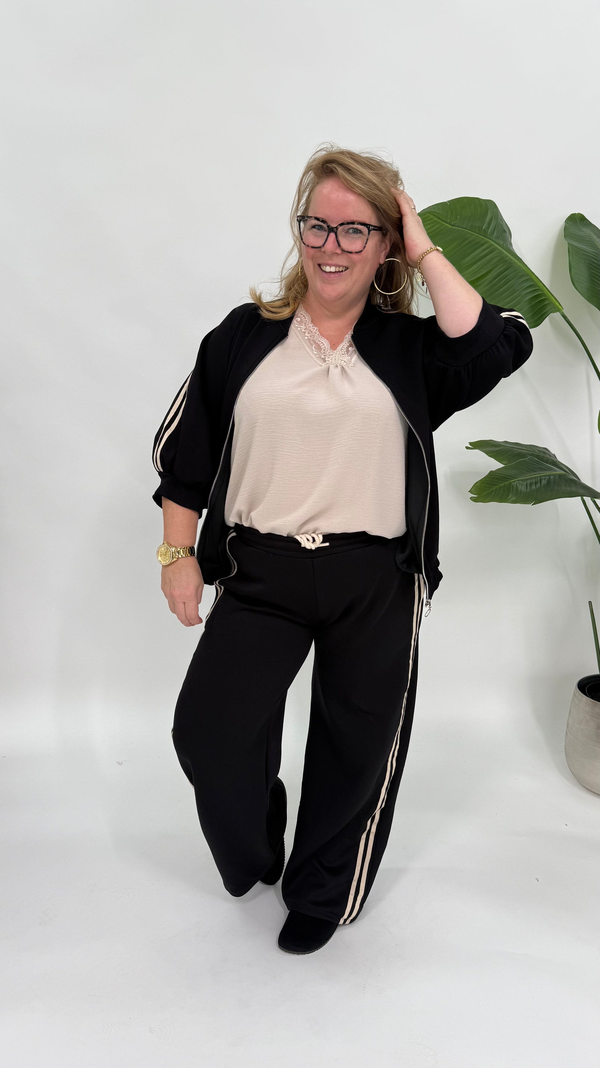 SPORTI STREEP SET MET VEST - 2170