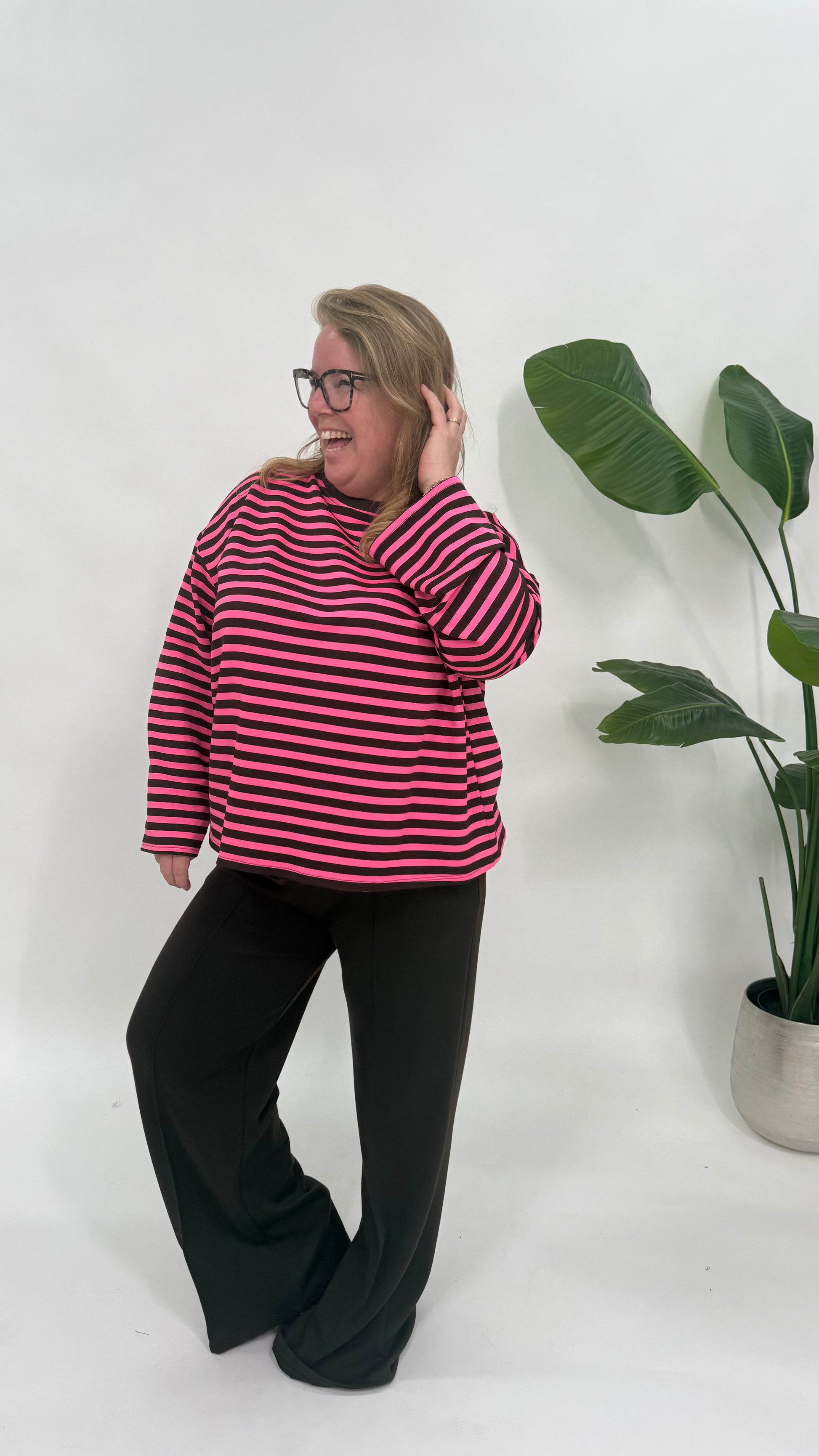 STREEP SHIRT LONGSLEEVE - 2179