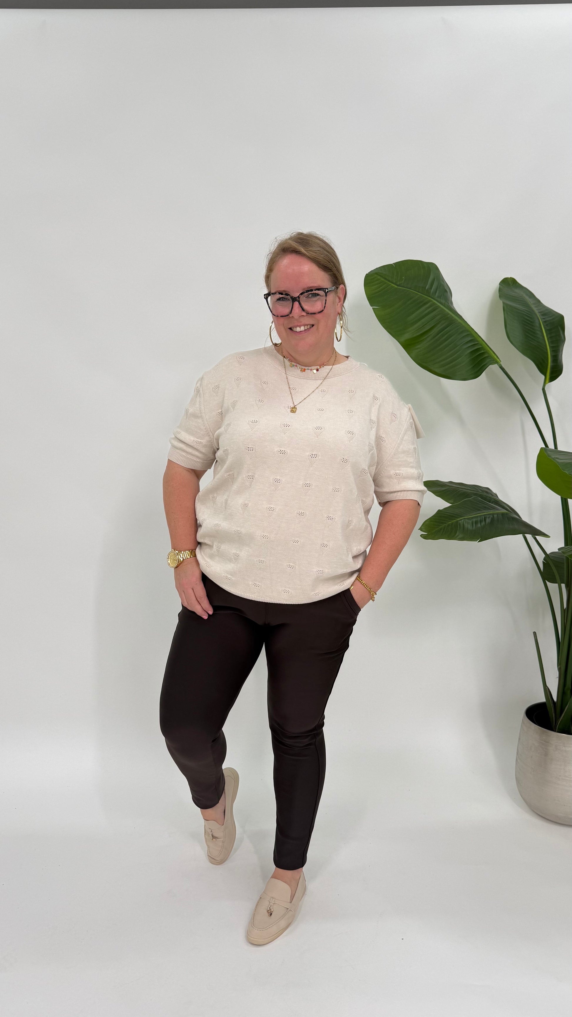 ZACHTE TOP MET HARTJES - 2175