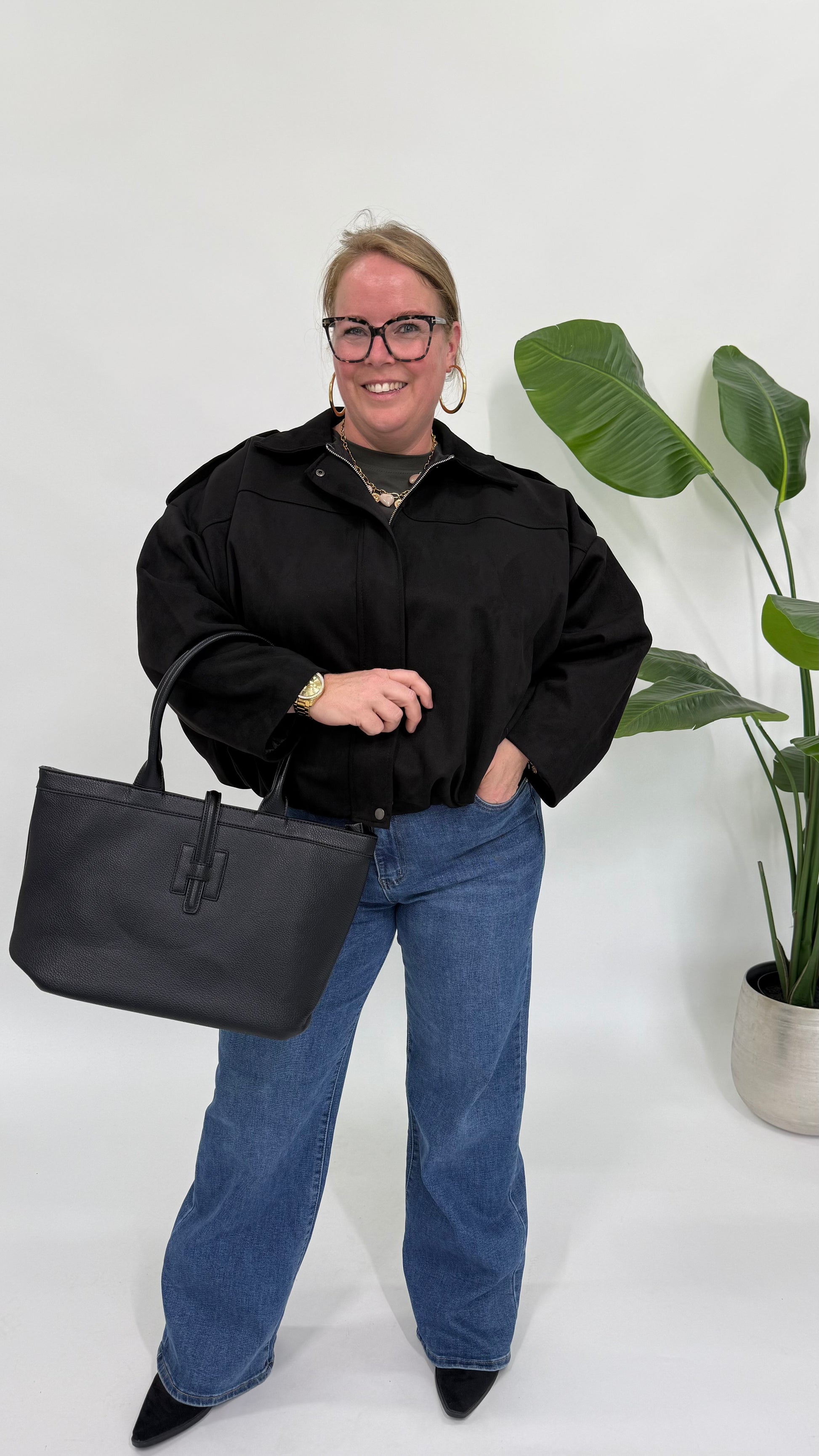 SUEDE LOOK CARGO JASJE - 2189