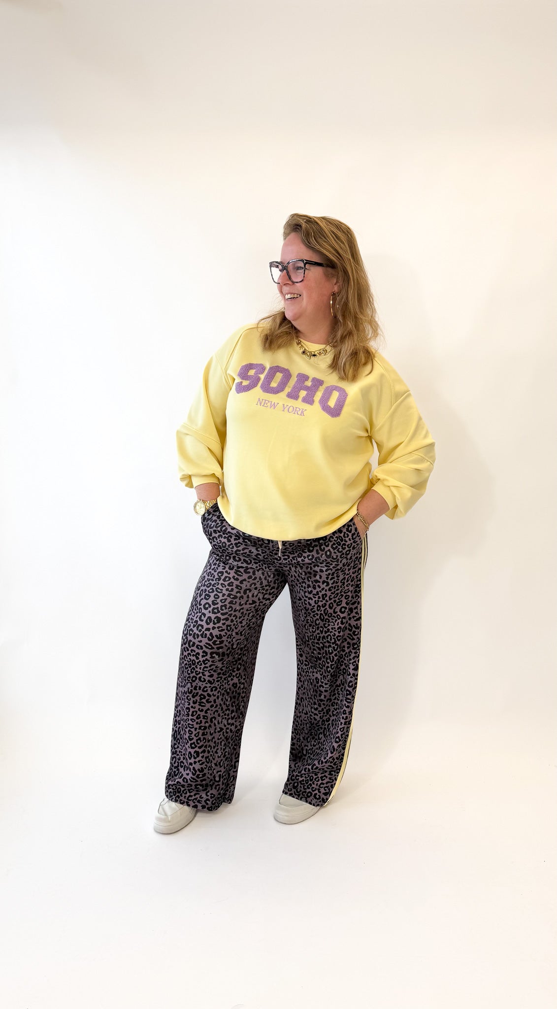 FLAIR REISEHOSE (36 bis 52) - ZWART