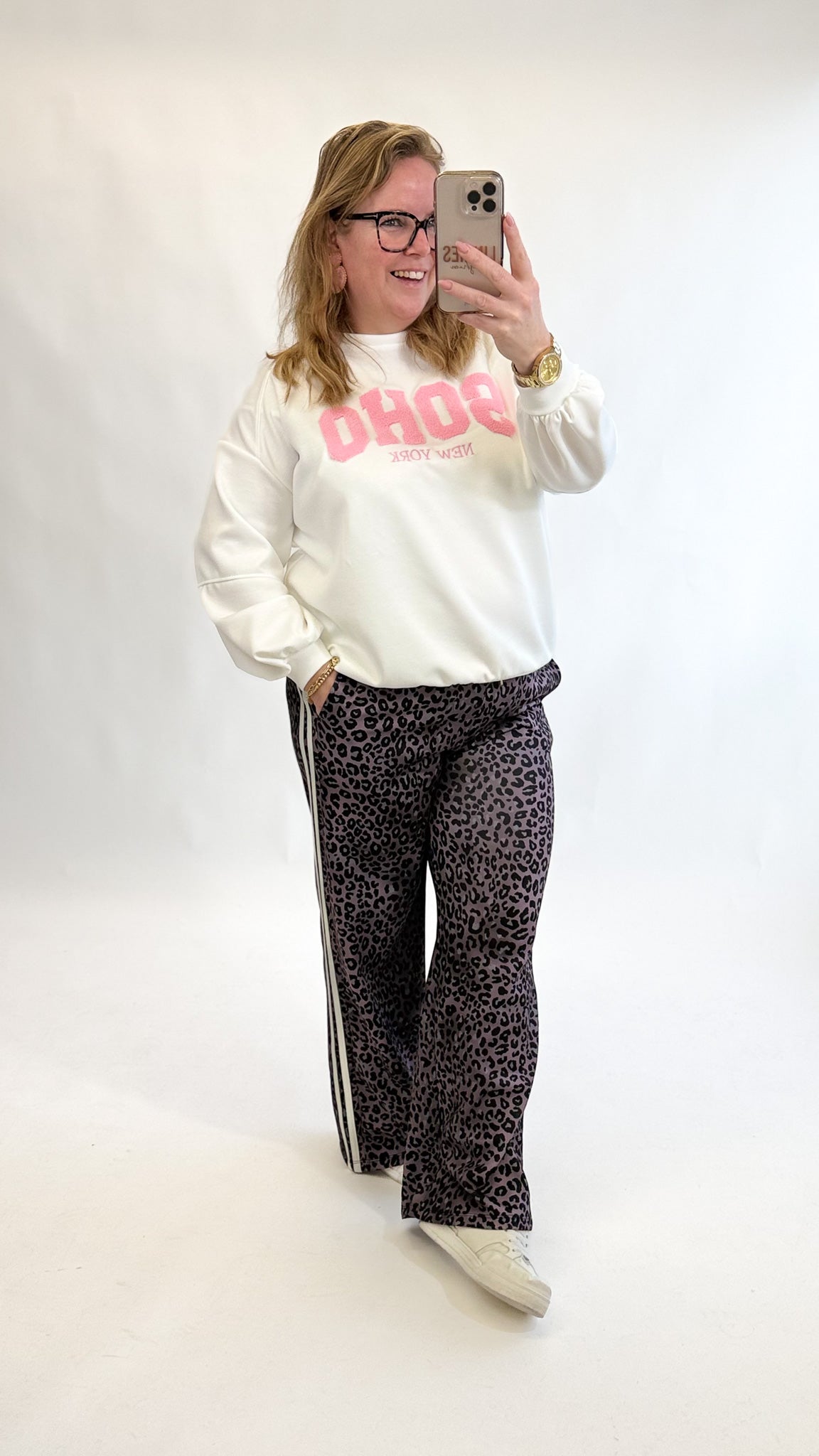 FLAIR REISEHOSE (36 bis 52) - ZWART