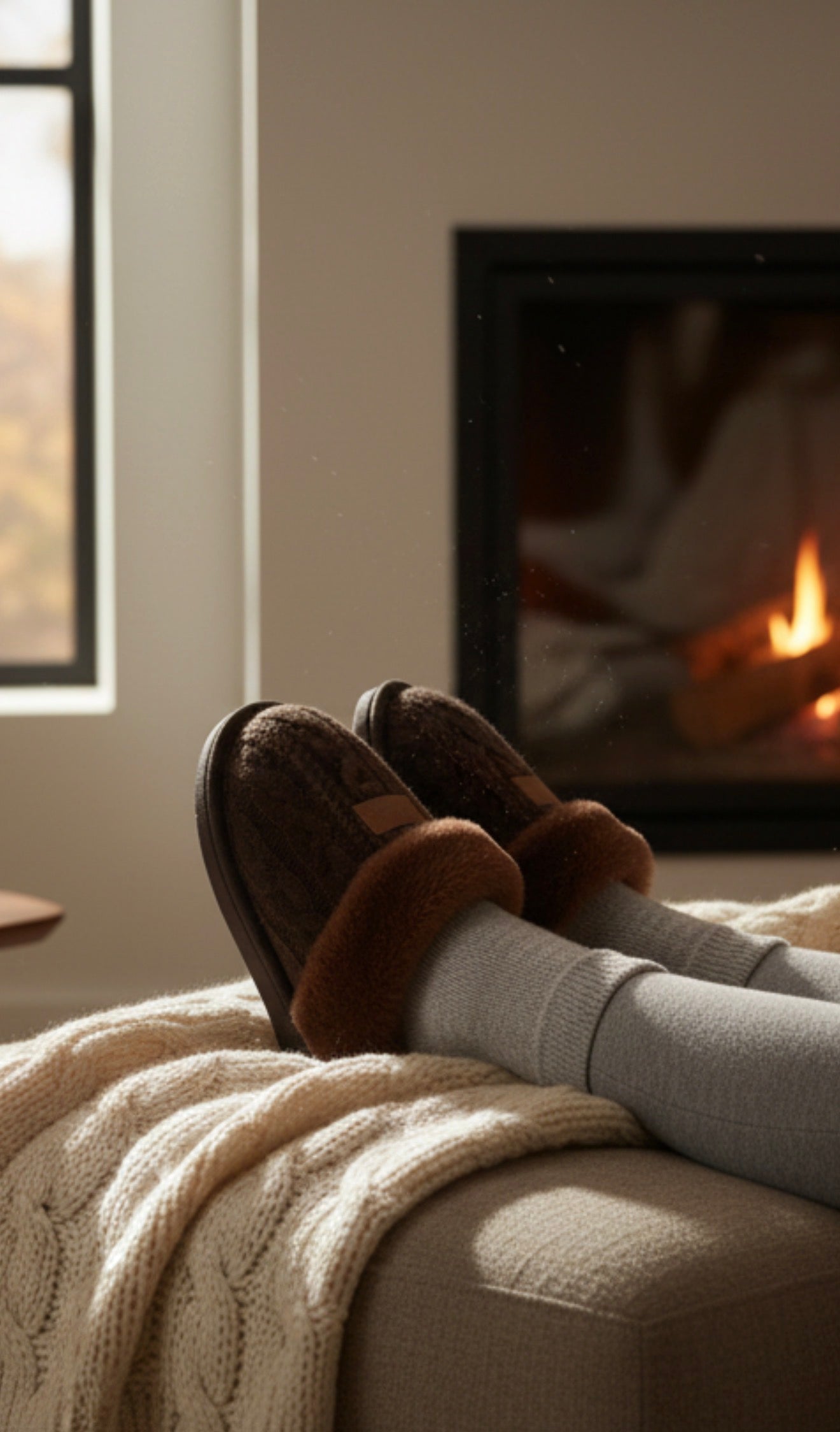 SLIPPER ARIA - KHAKI