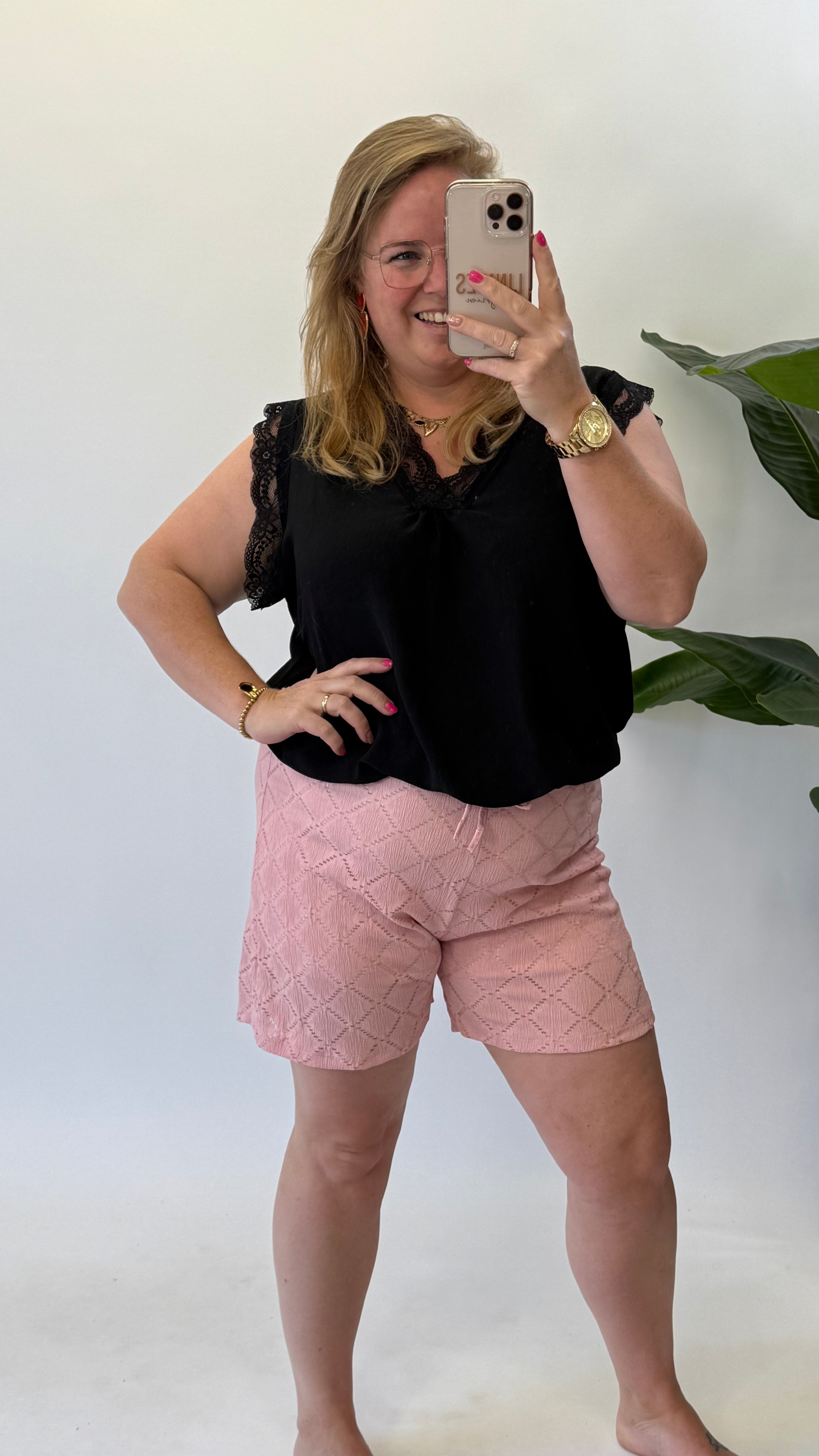 KURZE HOSE MIT PRINT (42 B/M 48+) - 6 KLEID