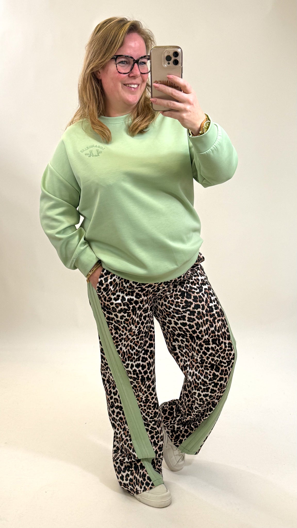 FLAIR REISEHOSE (36 bis 52) - ZWART
