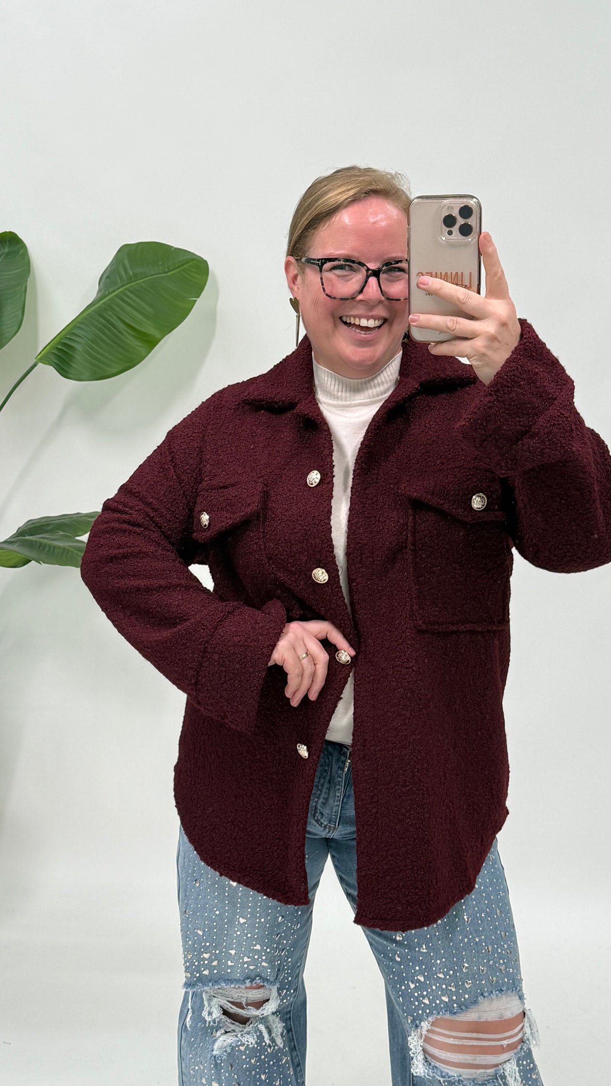TEDDY JASJE BURGUNDY