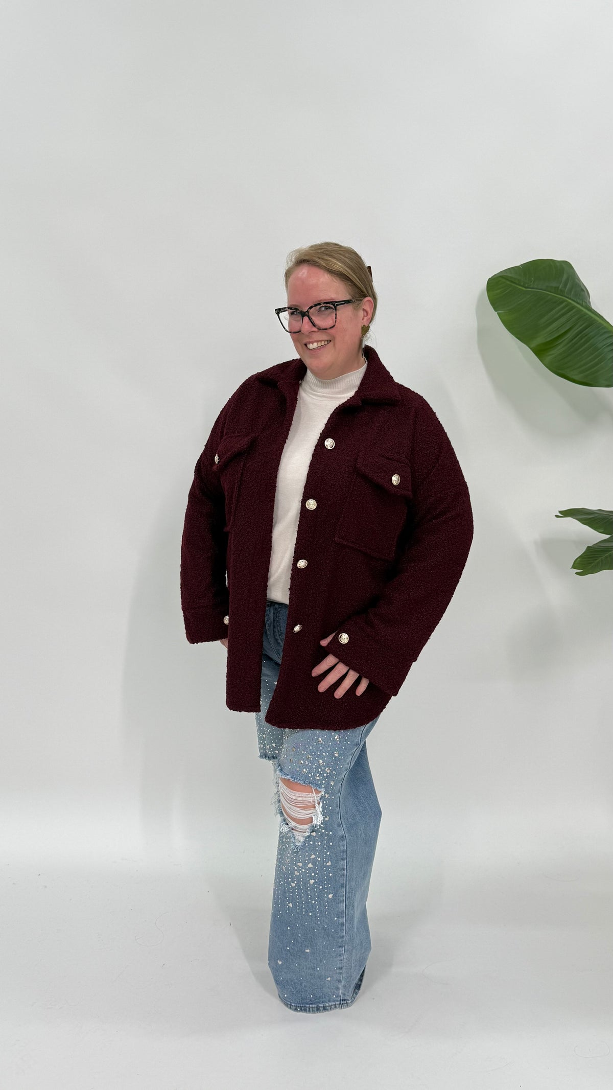 TEDDY JASJE BURGUNDY