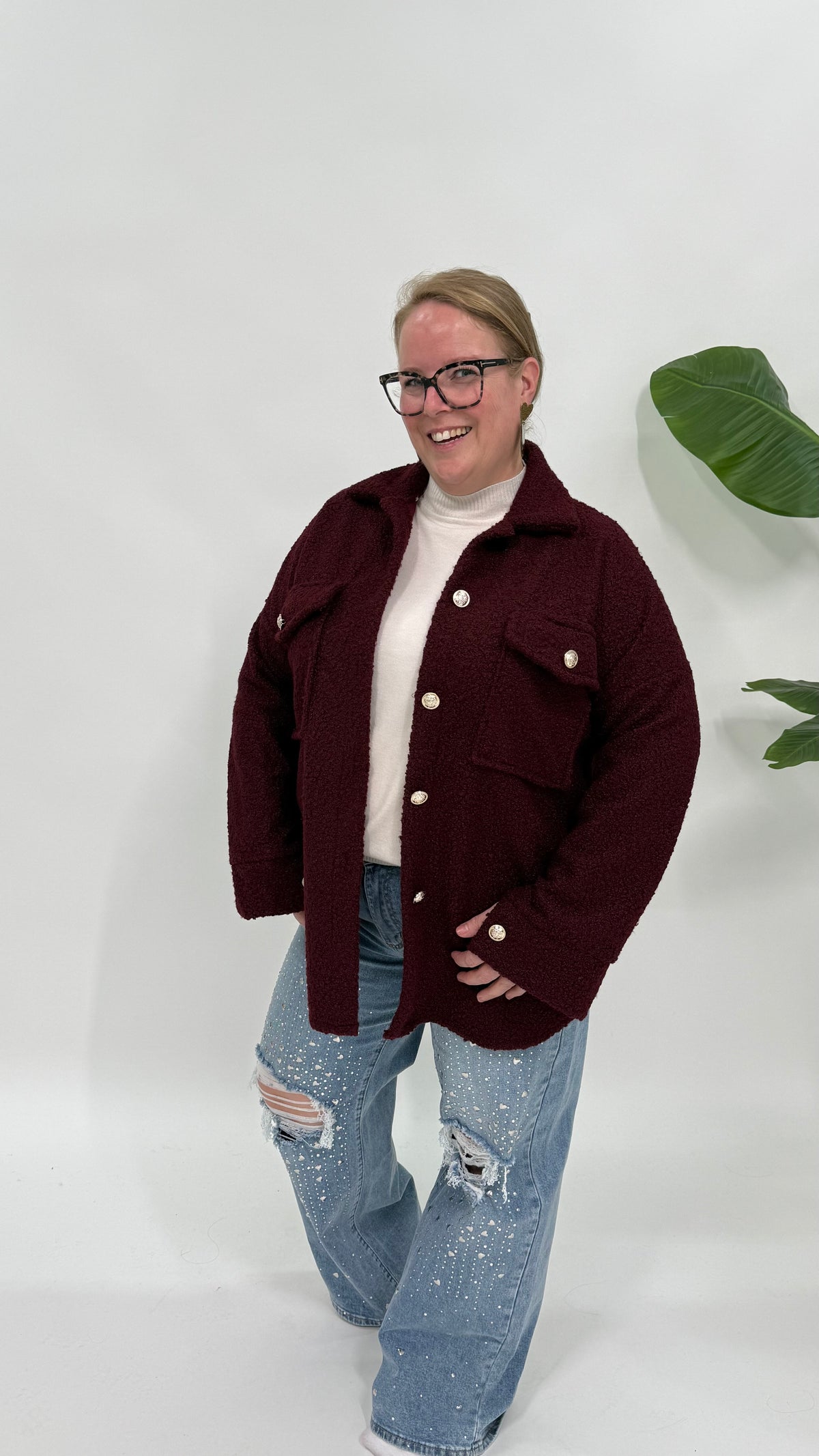TEDDY JASJE BURGUNDY