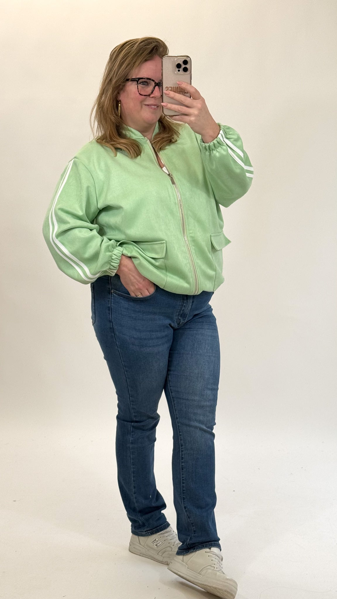 SUEDE BOMBER JAS - 1940