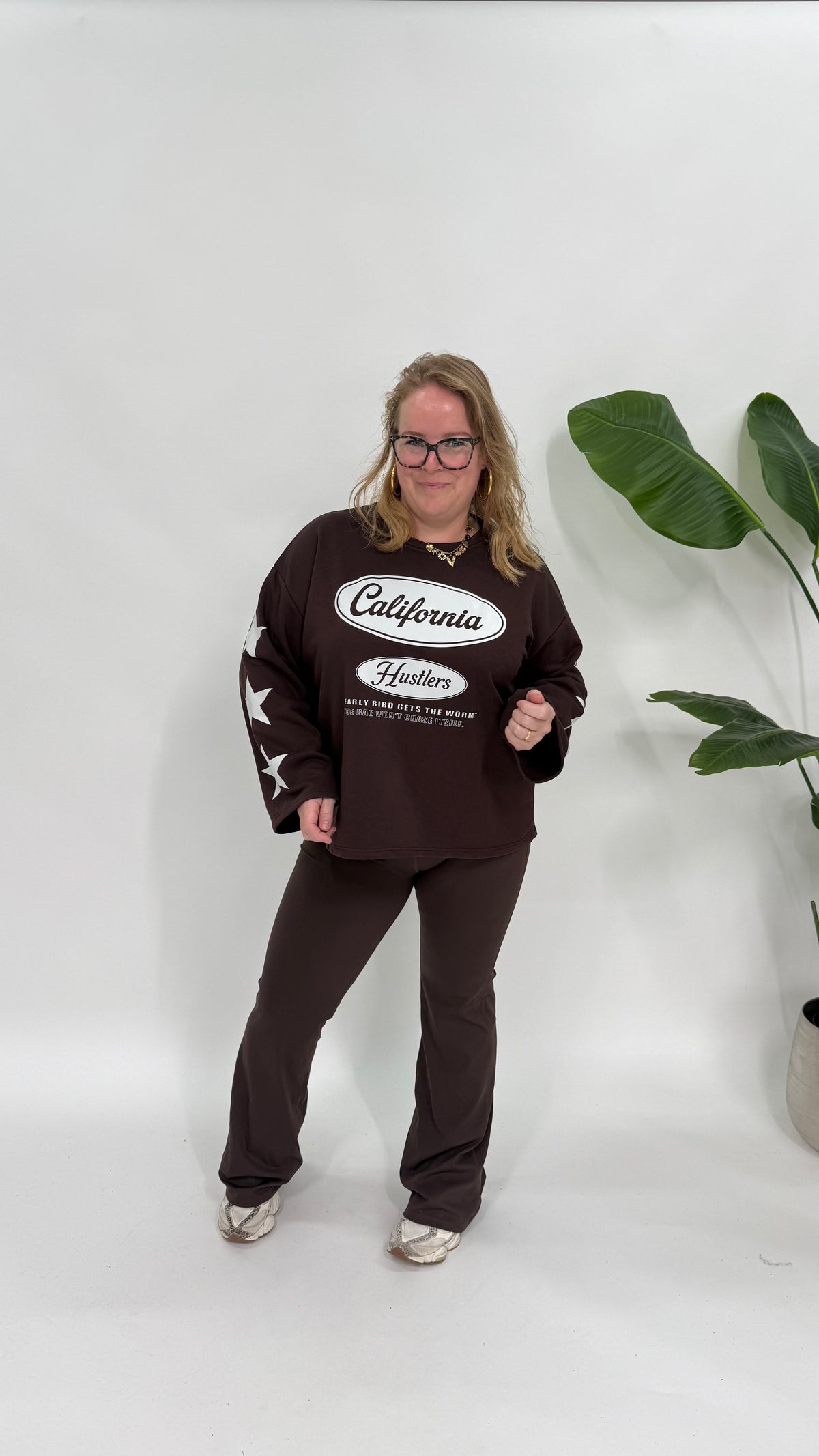 CALIFORNIA STAR SWEATER ESPRESSO