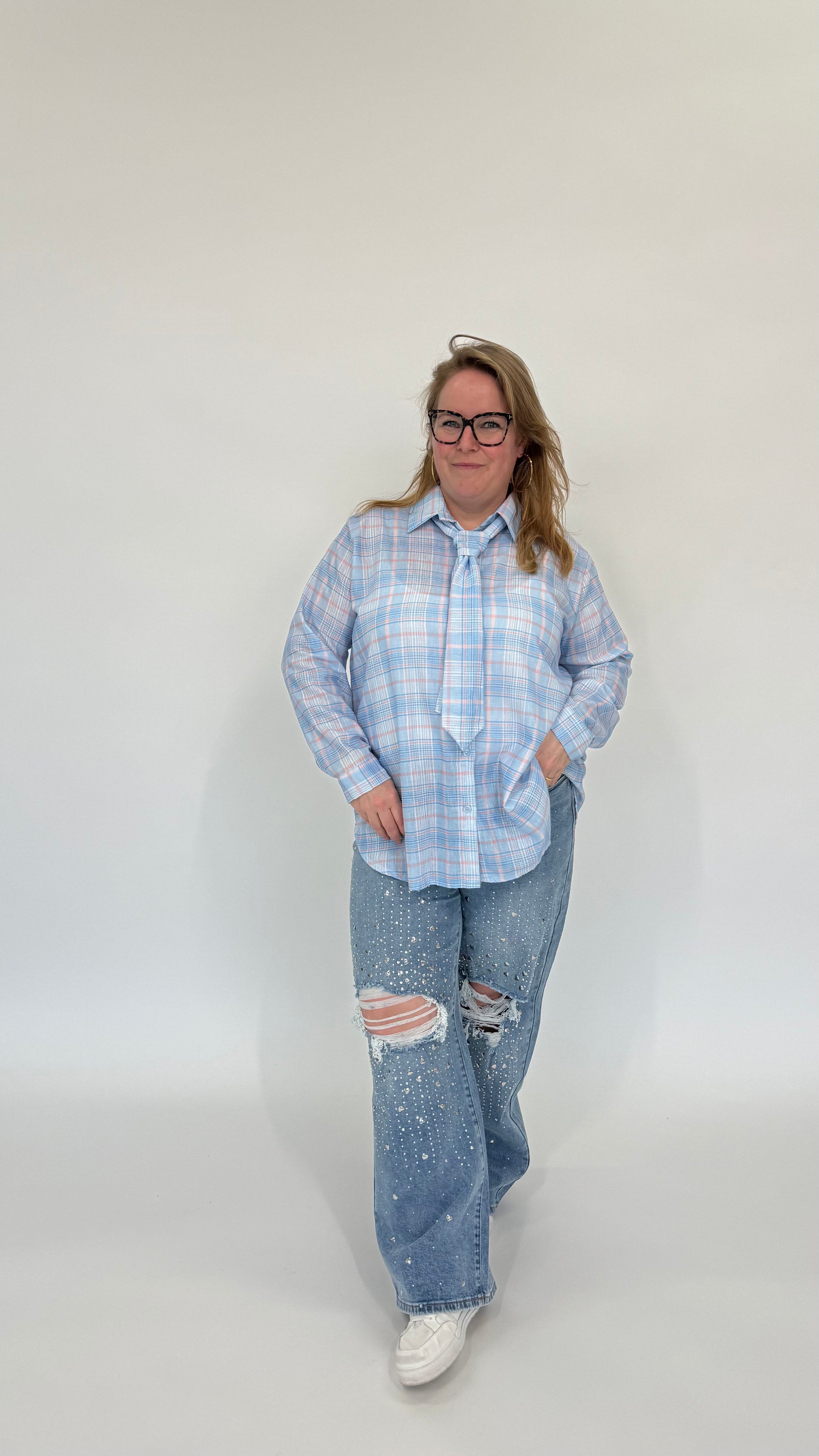 VISCOSE BLOUSE STROPDAS - 1944