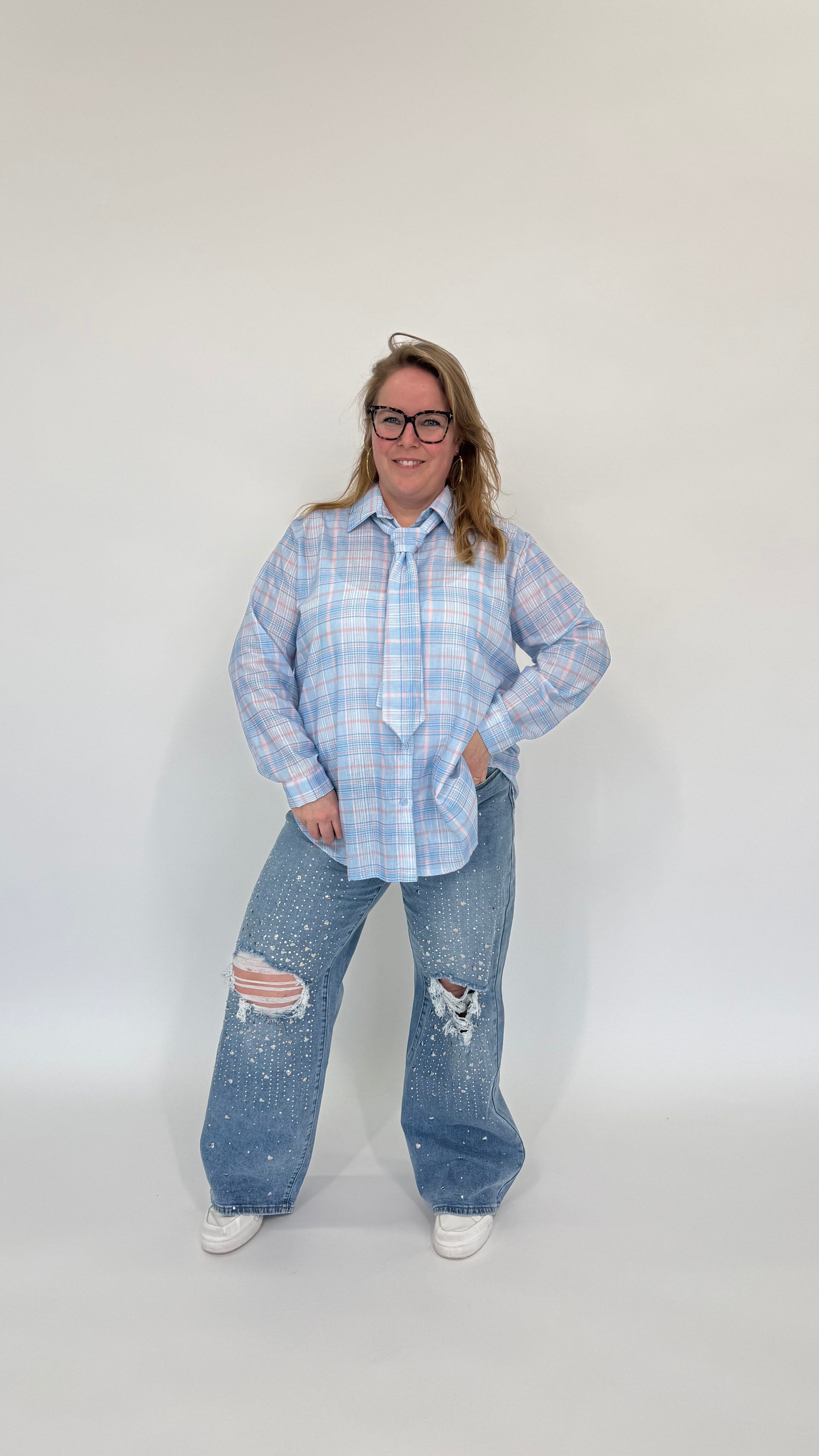 VISCOSE BLOUSE STROPDAS - 1944