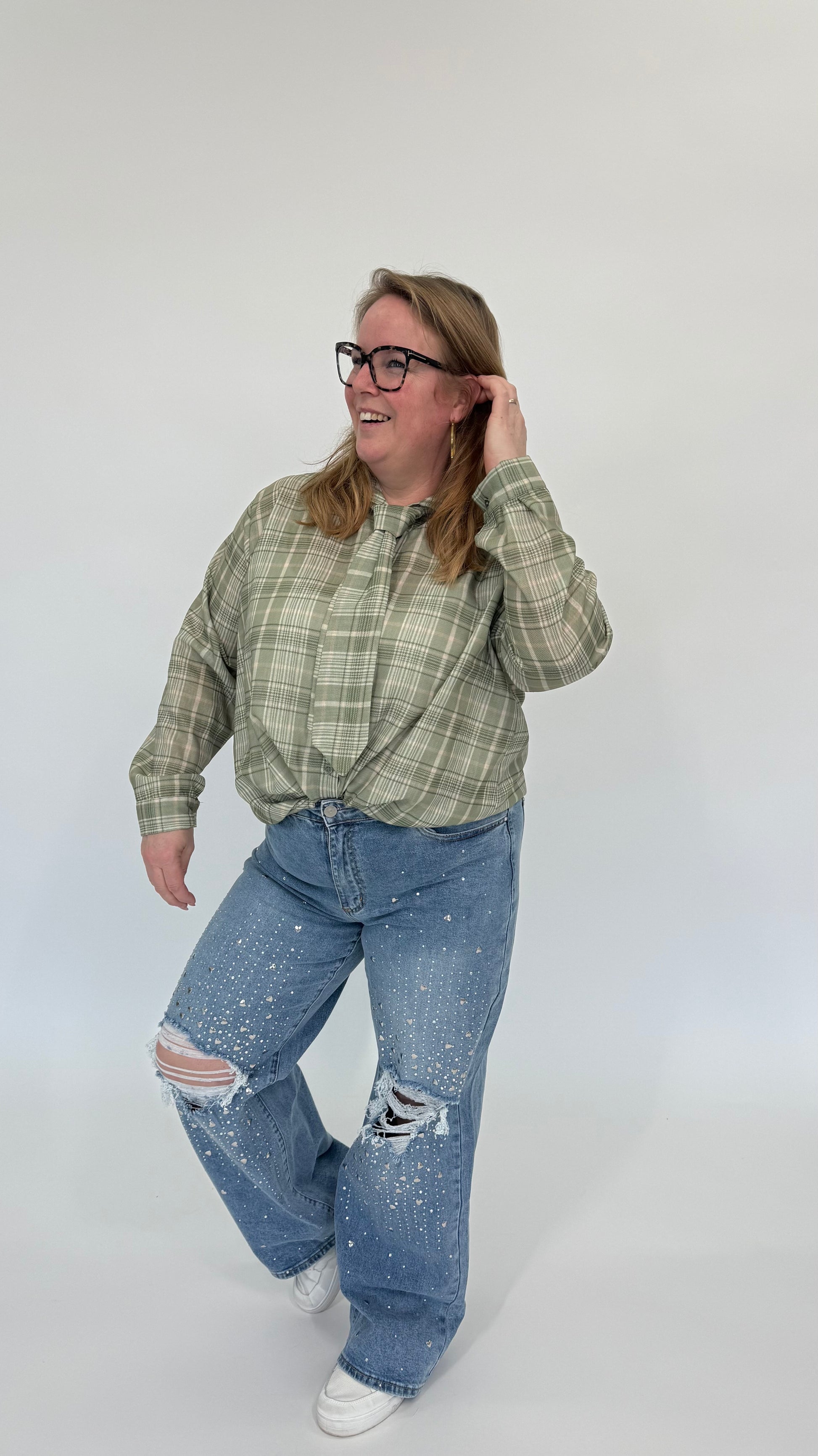 VISCOSE BLOUSE STROPDAS - 1944