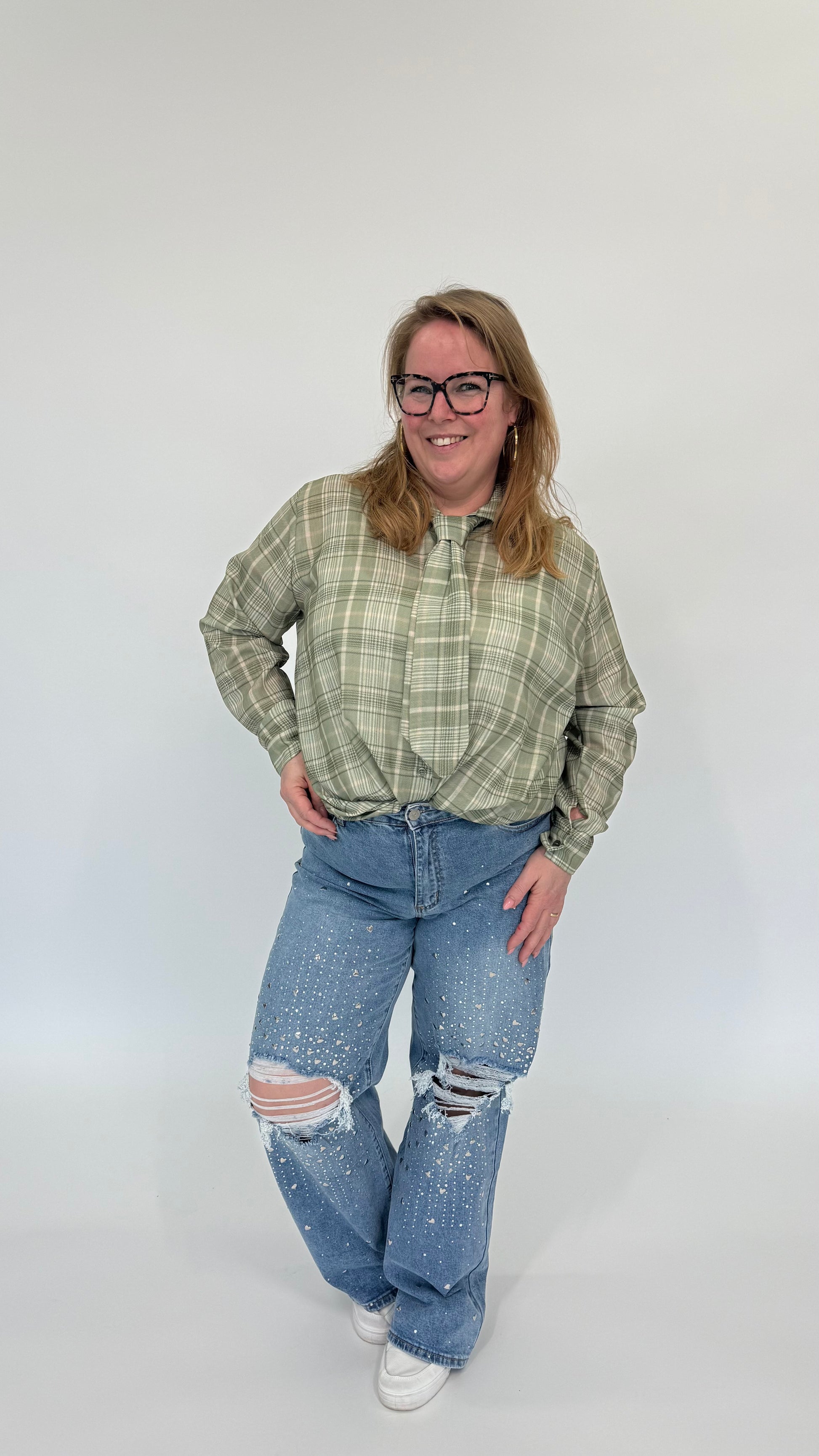 VISCOSE BLOUSE STROPDAS - 1944