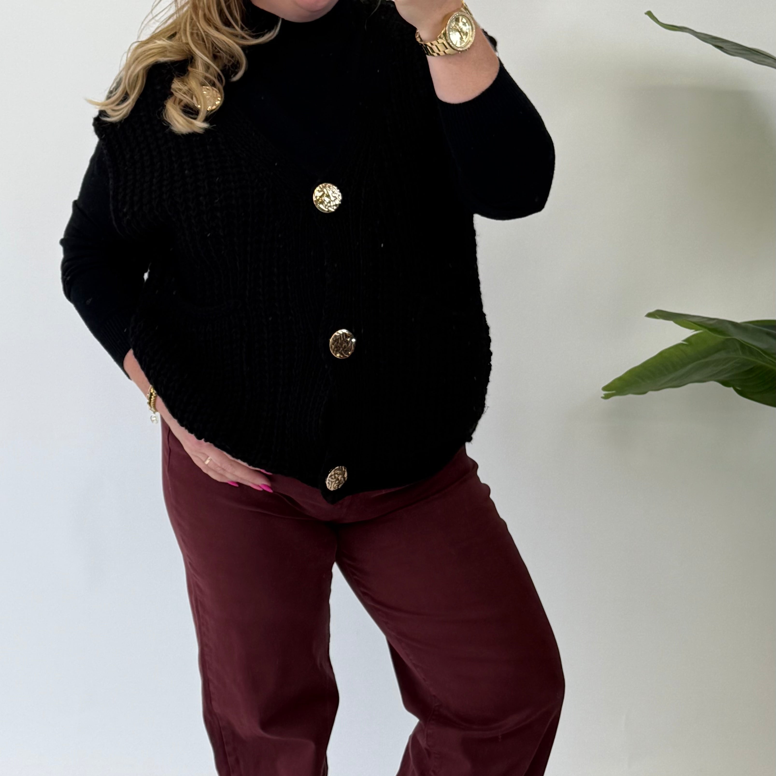 MOM WIDE LEG JEANS MERK GOODIES DJ2456 (40 bis 48) - GRAU