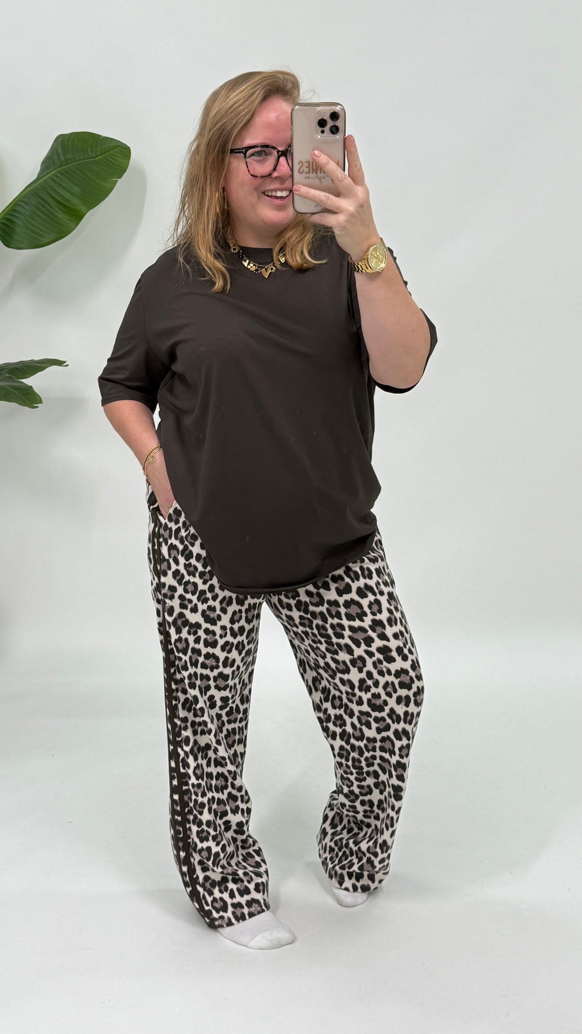 SPORTI PANTER JOGGER ESPRESSO