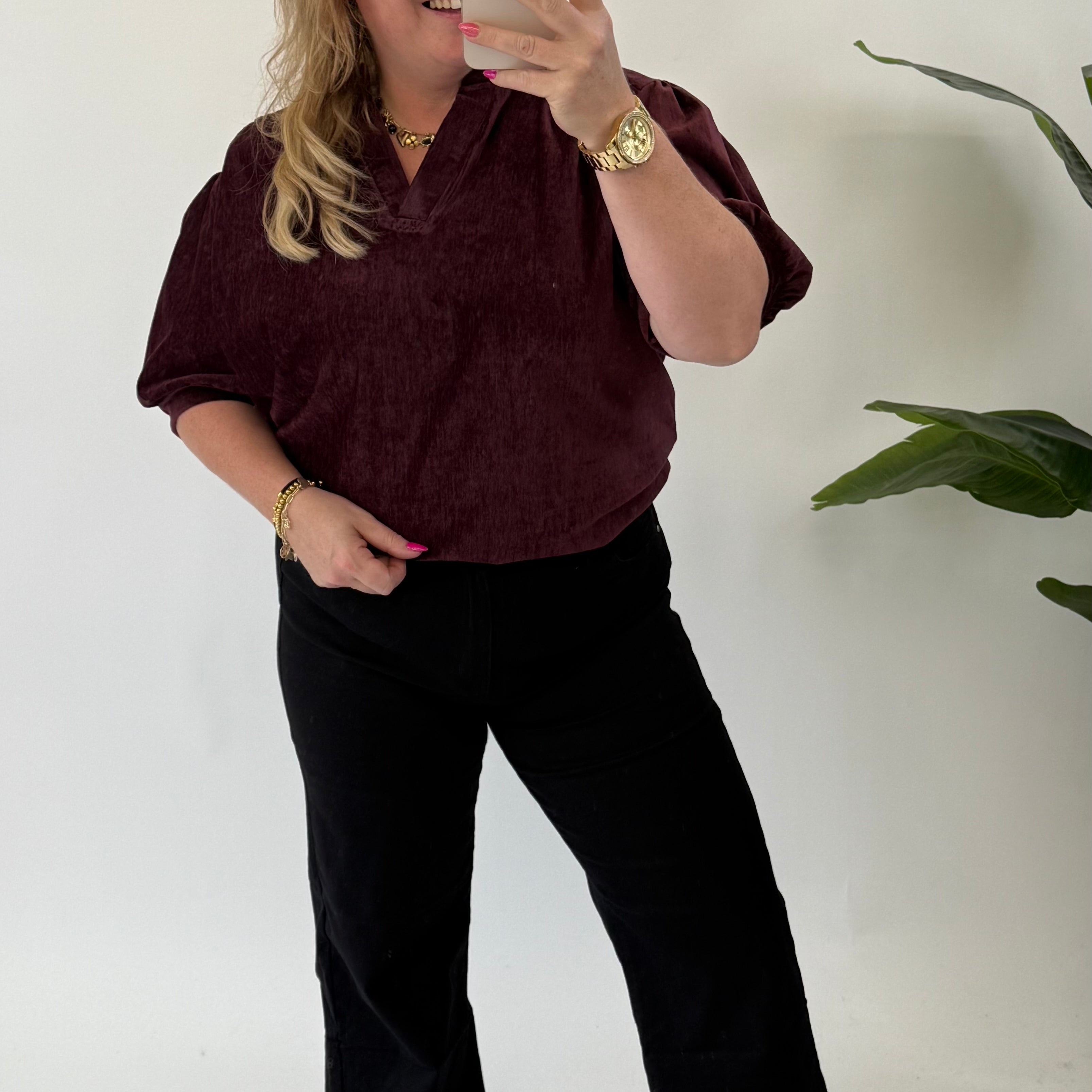 MOM WIDE LEG JEANS MERK GOODIES DJ2456 (40 bis 48) - GRAU