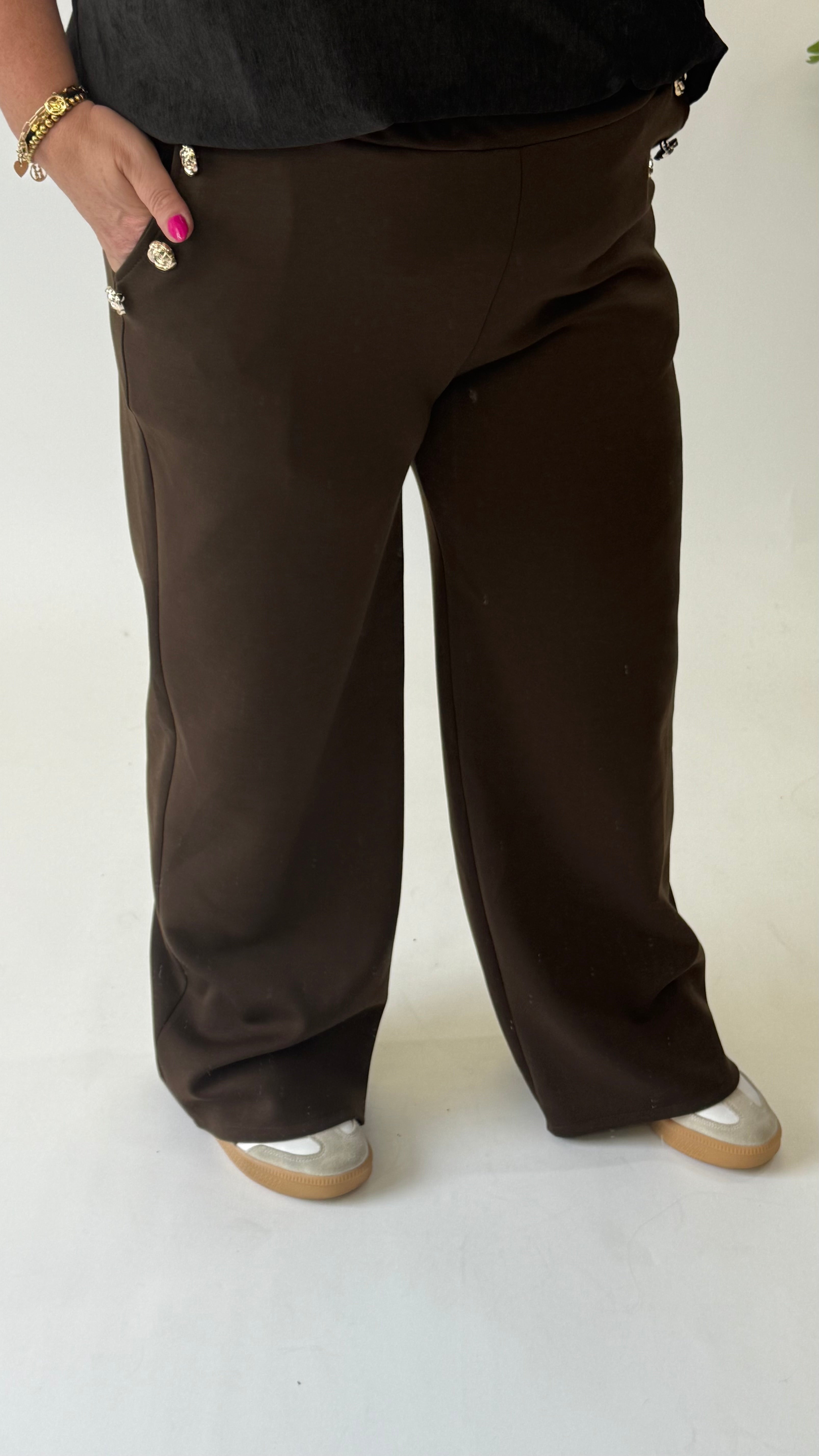 DAMEN REISEHOSE (36 bis 52) - TAUPE