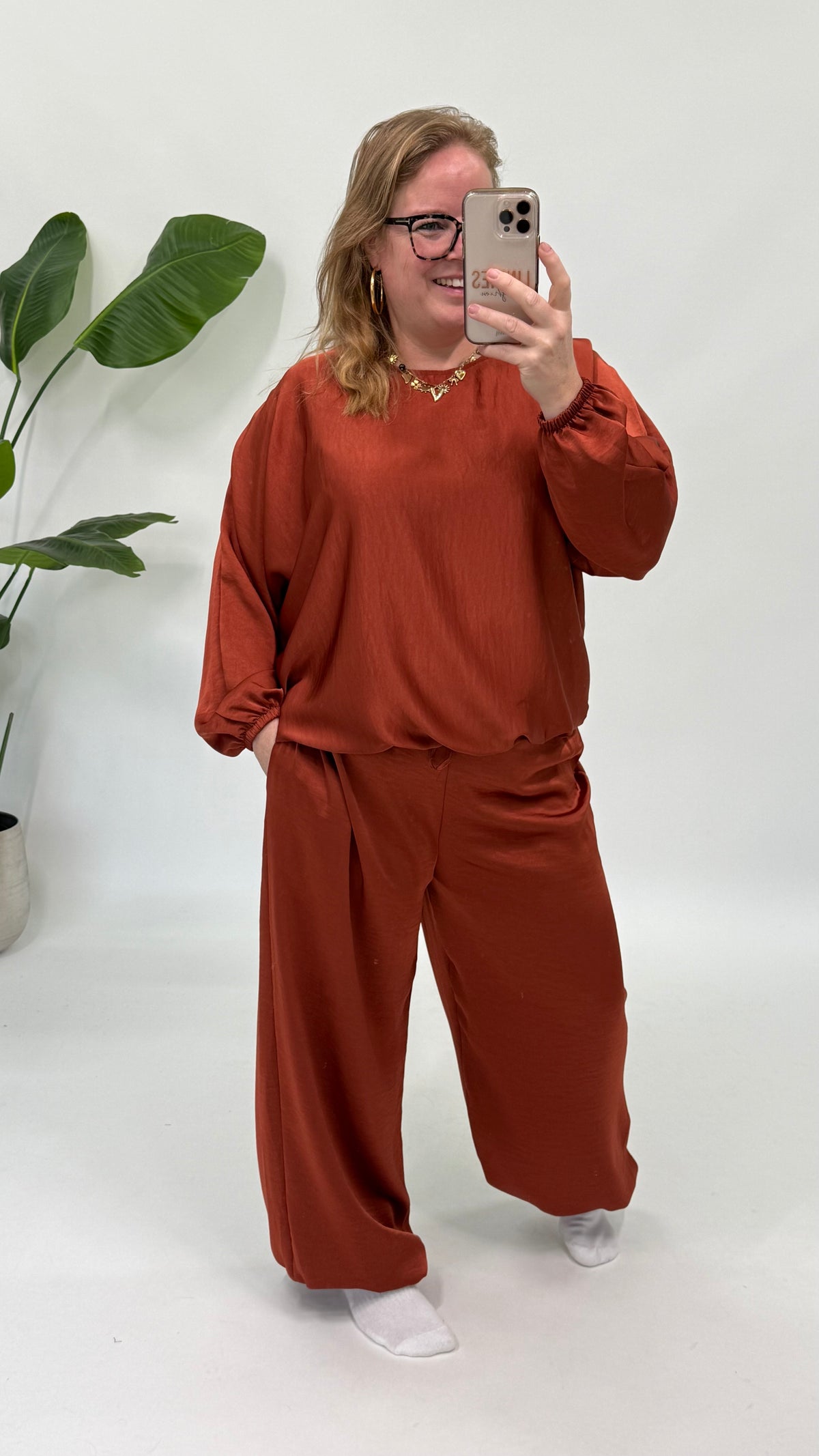 SILK LOOK TOP BRICK