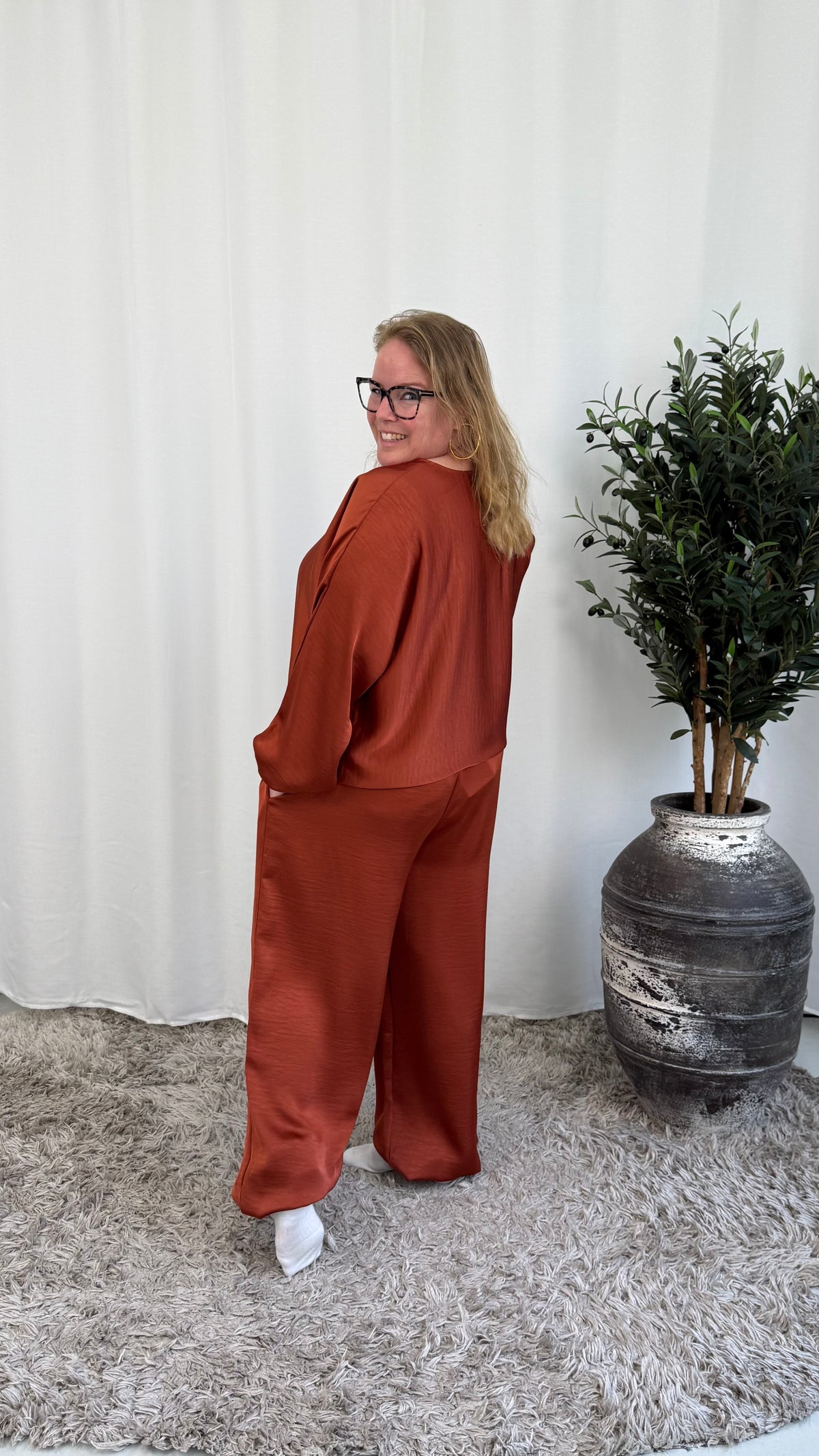 SILK LOOK TOP BRICK
