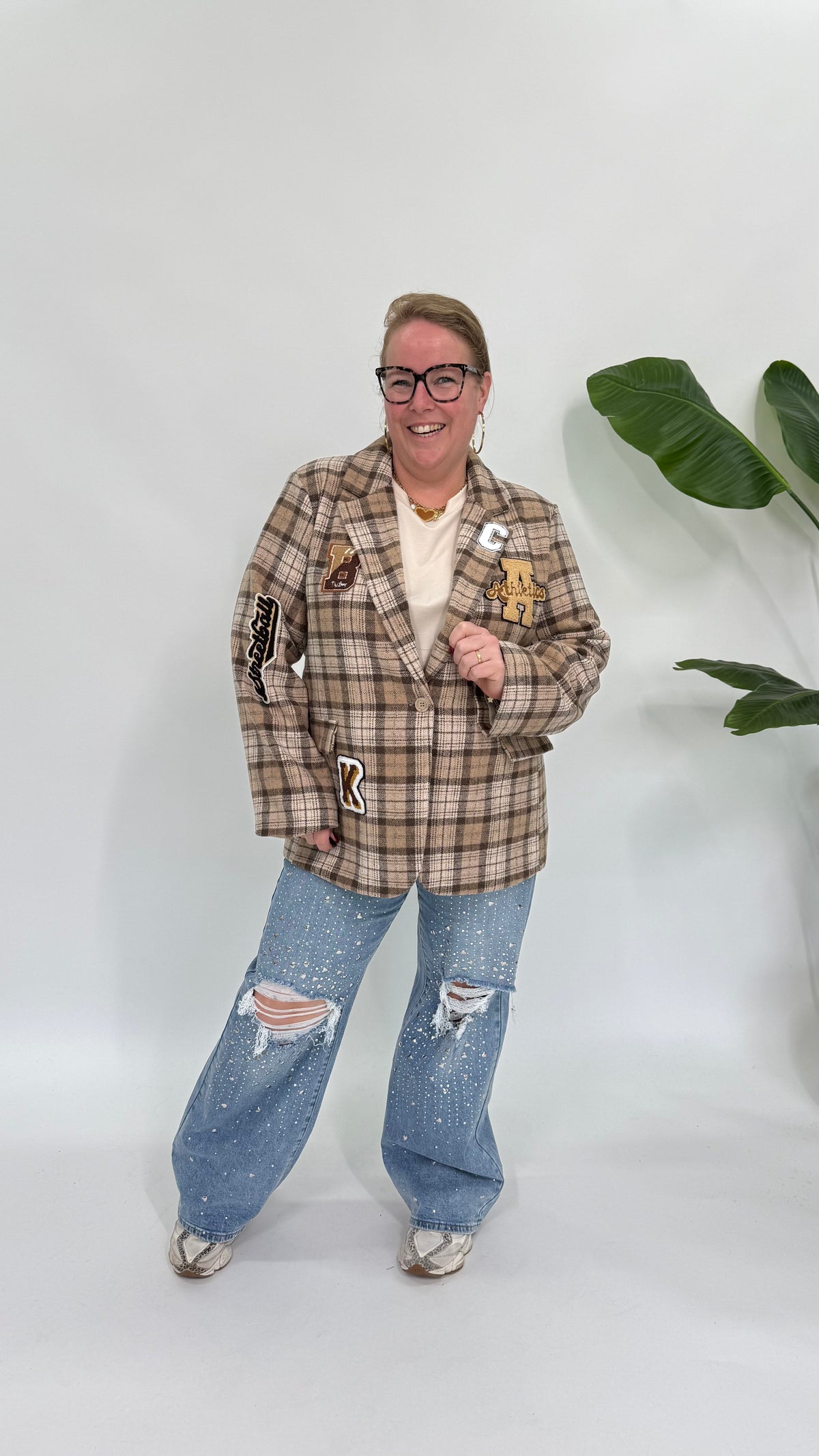 RUIT BLAZER/JAS BRUIN