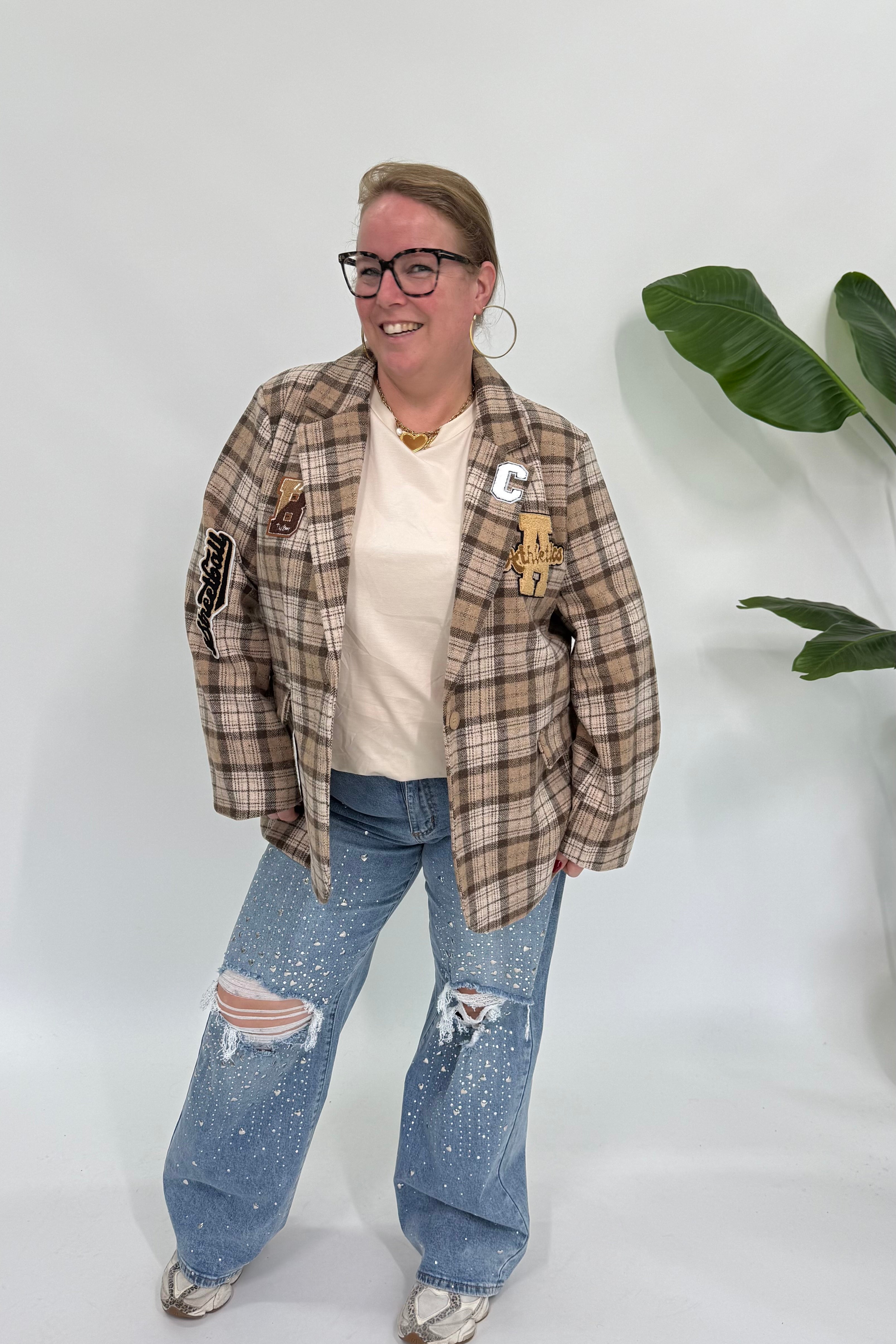 RUIT BLAZER/JAS BRUIN