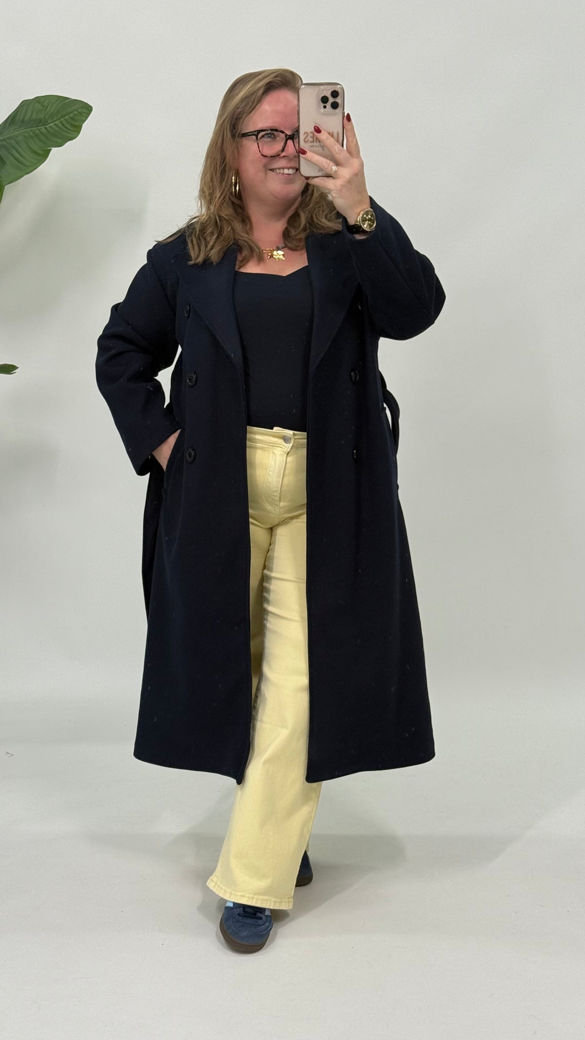 LINNIES TRENCHCOAT MARINE